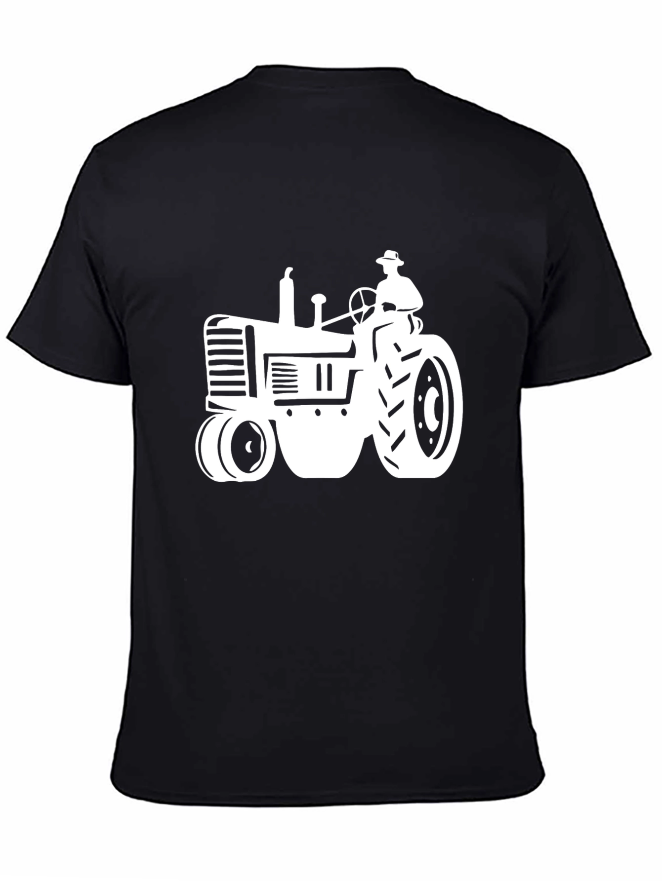 Black Tractor Graphic Tee - Farm Life Style