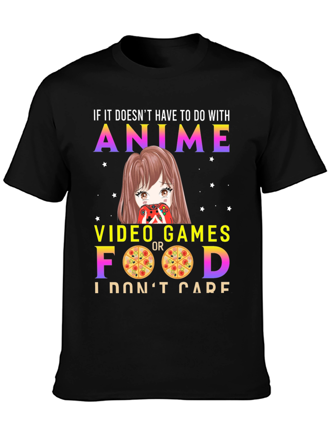Anime Video Games Food T-Shirt