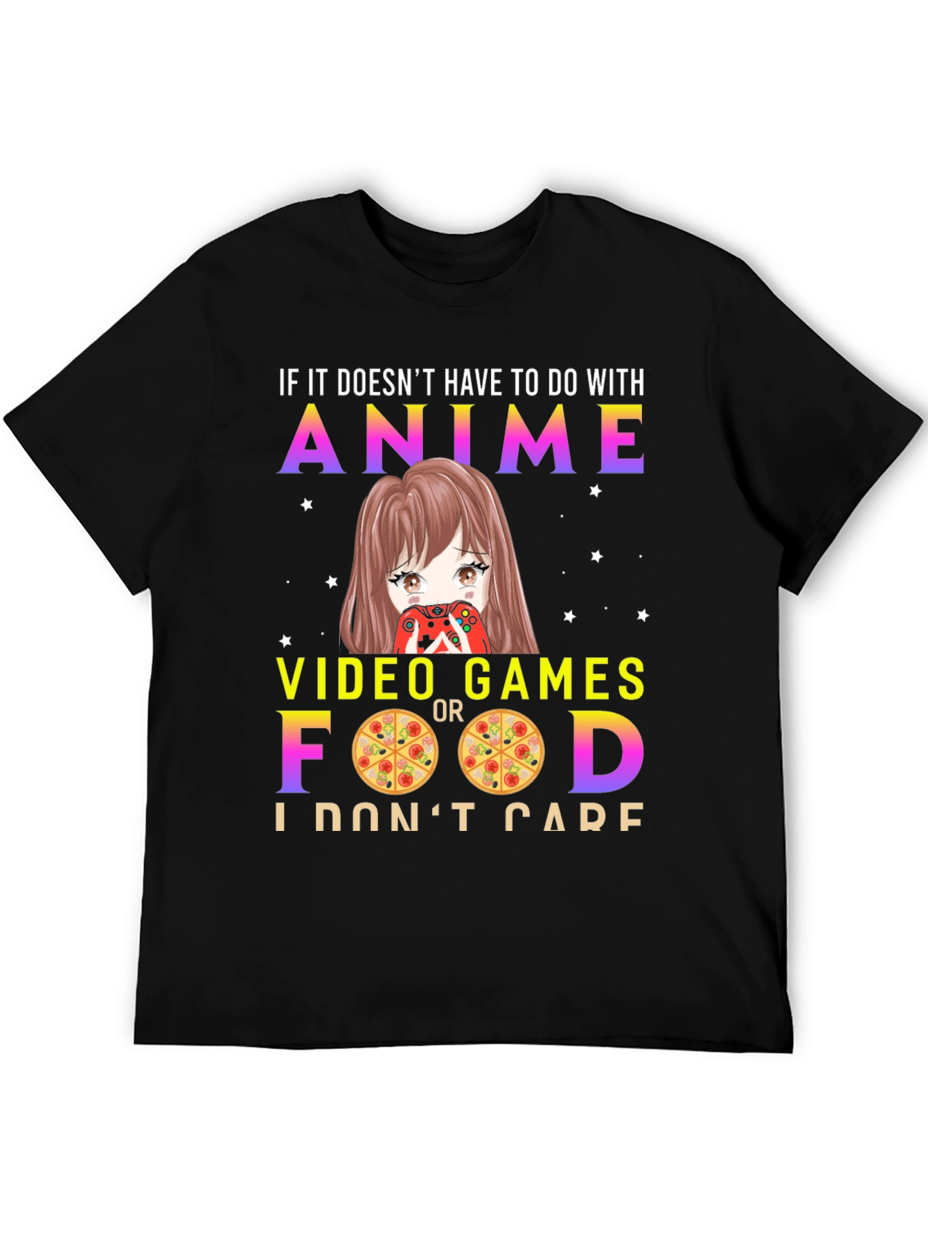 Anime Video Games Food T-Shirt