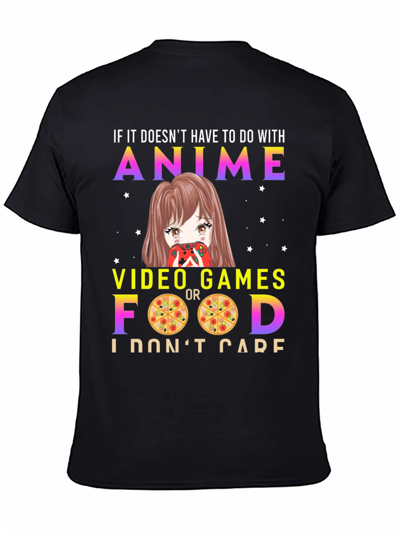 Anime Video Games Food T-Shirt