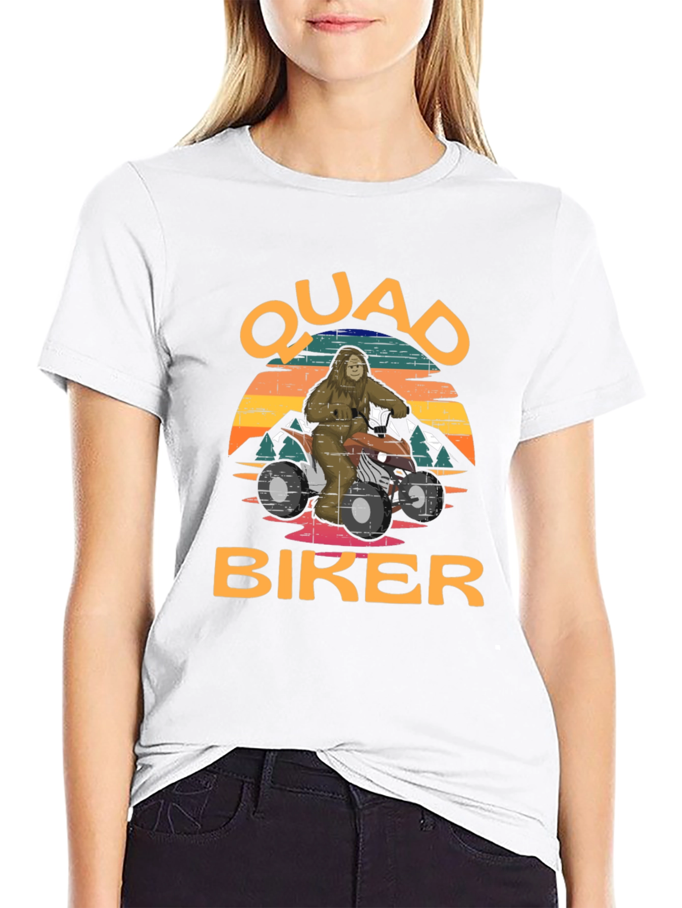 Quad Biker Bigfoot T-Shirt - Off Road Adventure