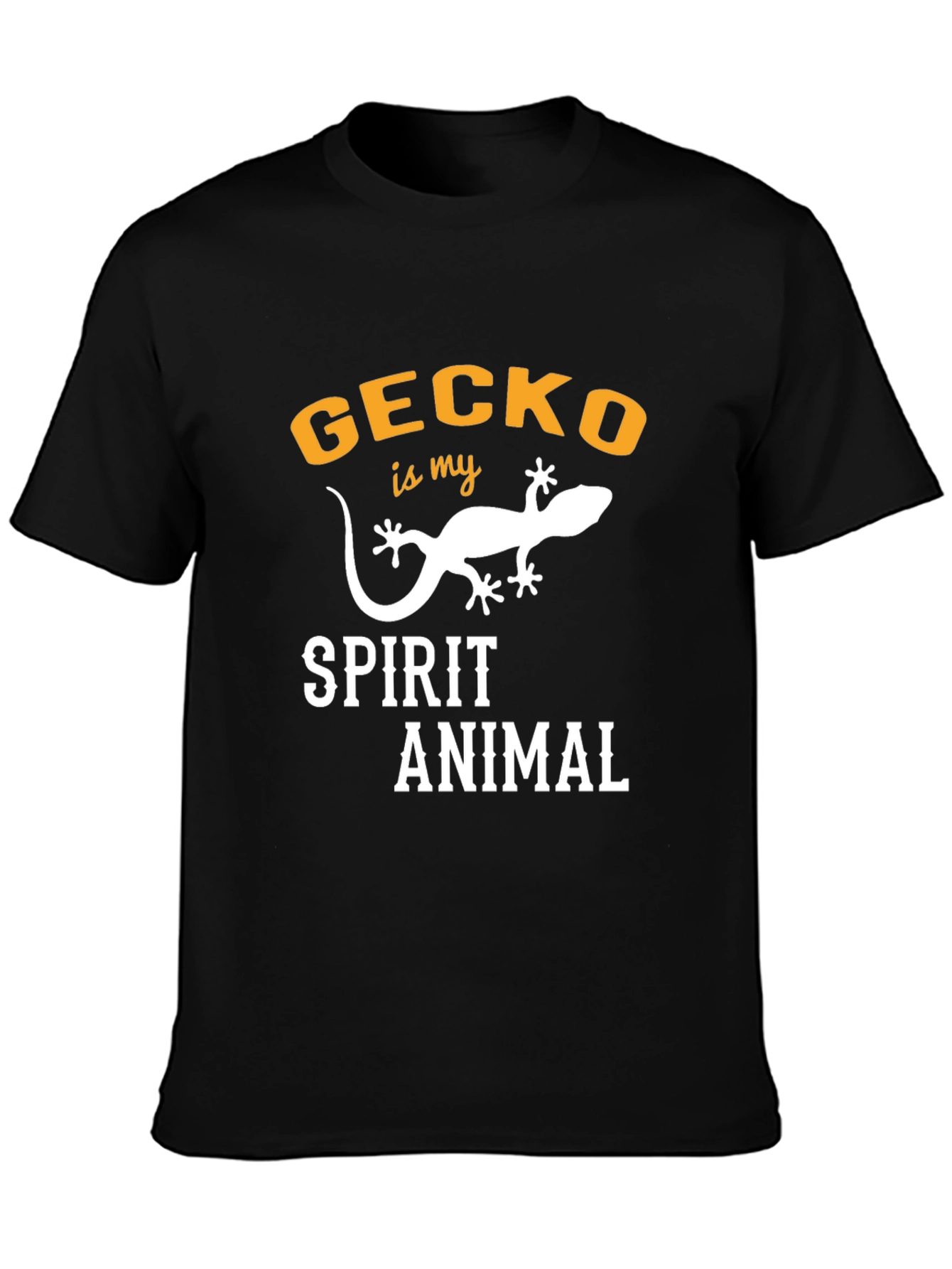 Gecko Spirit Animal Graphic T-Shirt