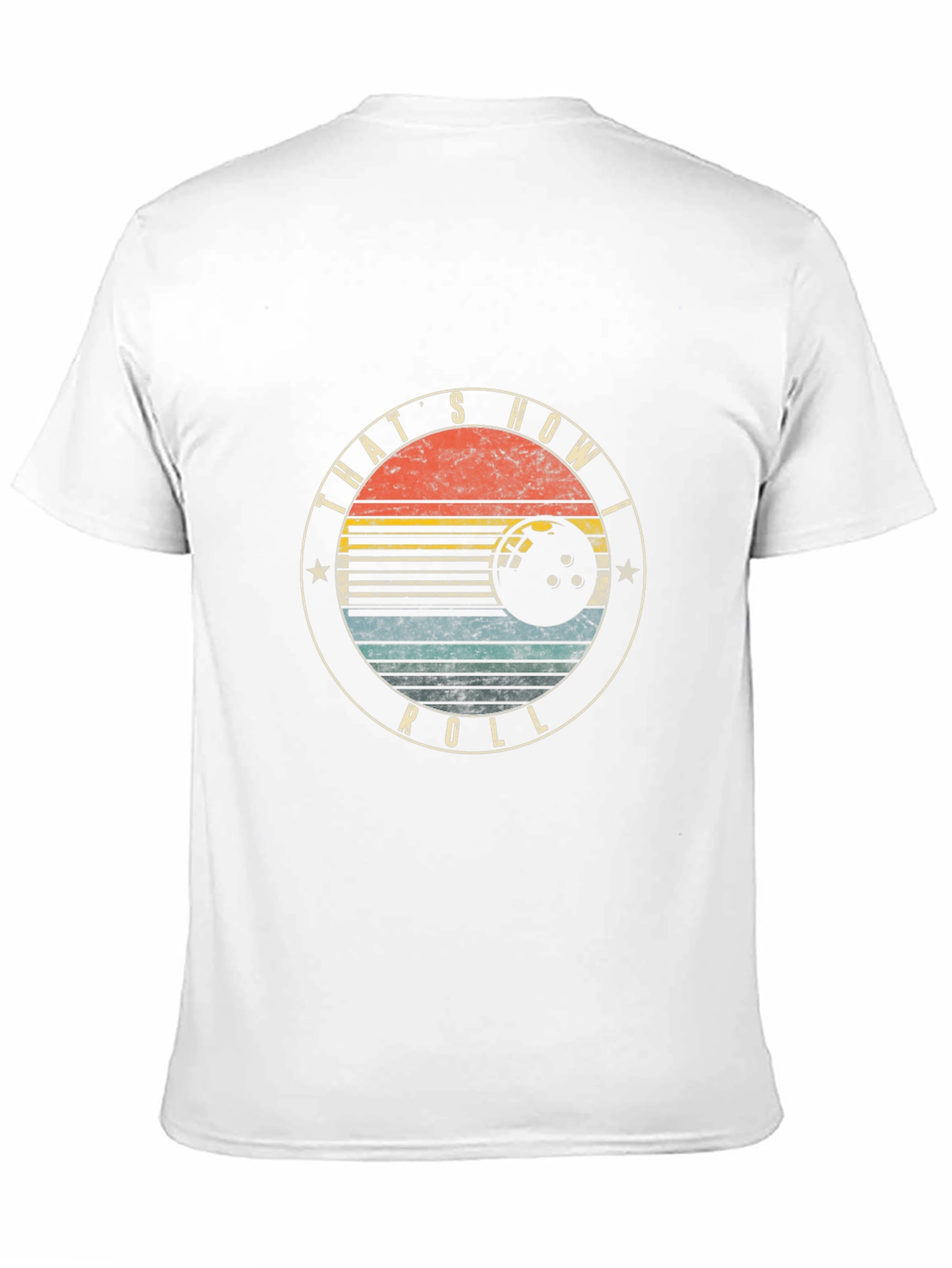 Thats How I Roll Bowling T-Shirt - Retro Design