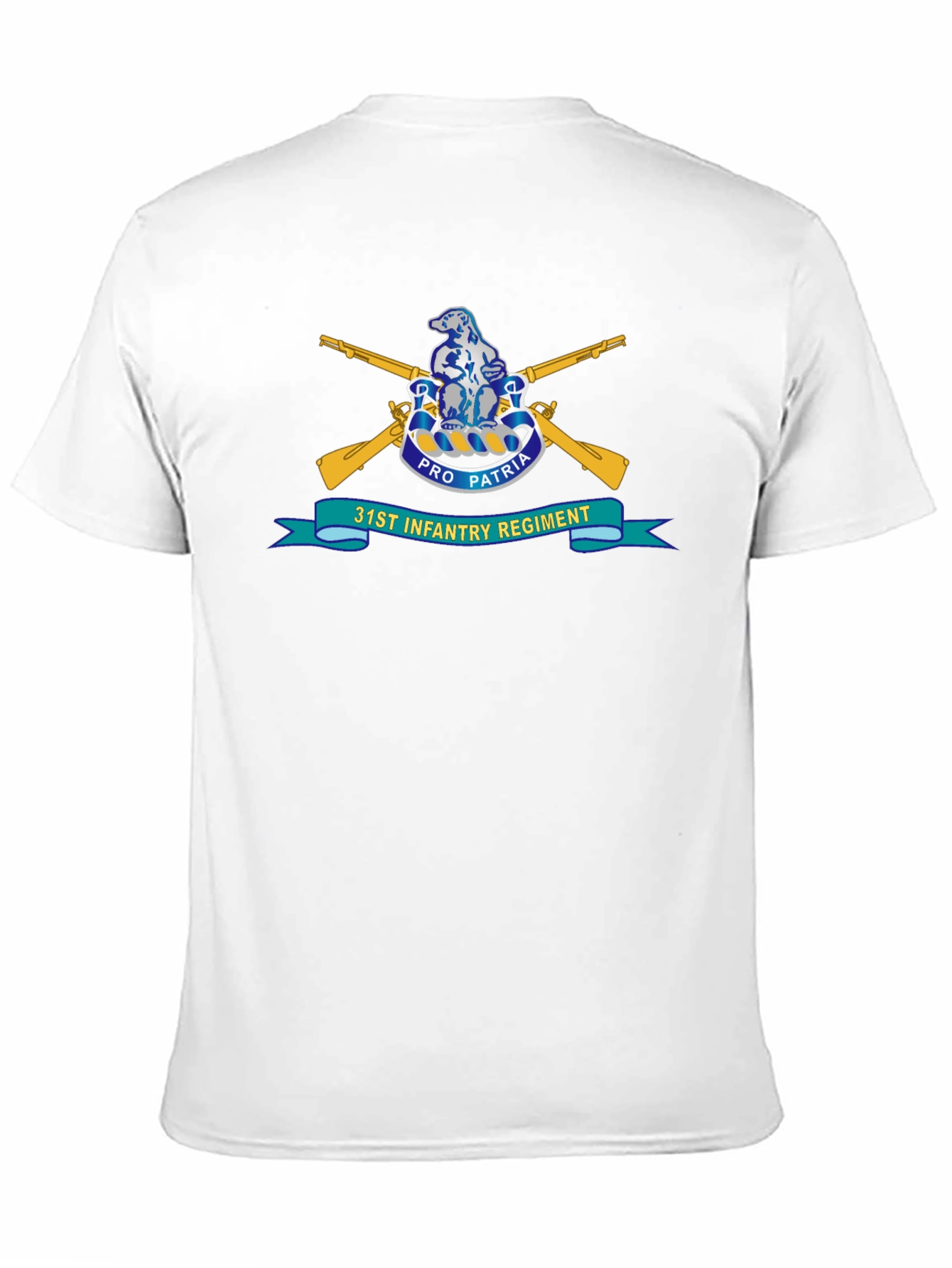 31st Infantry Regiment T-Shirt - Black