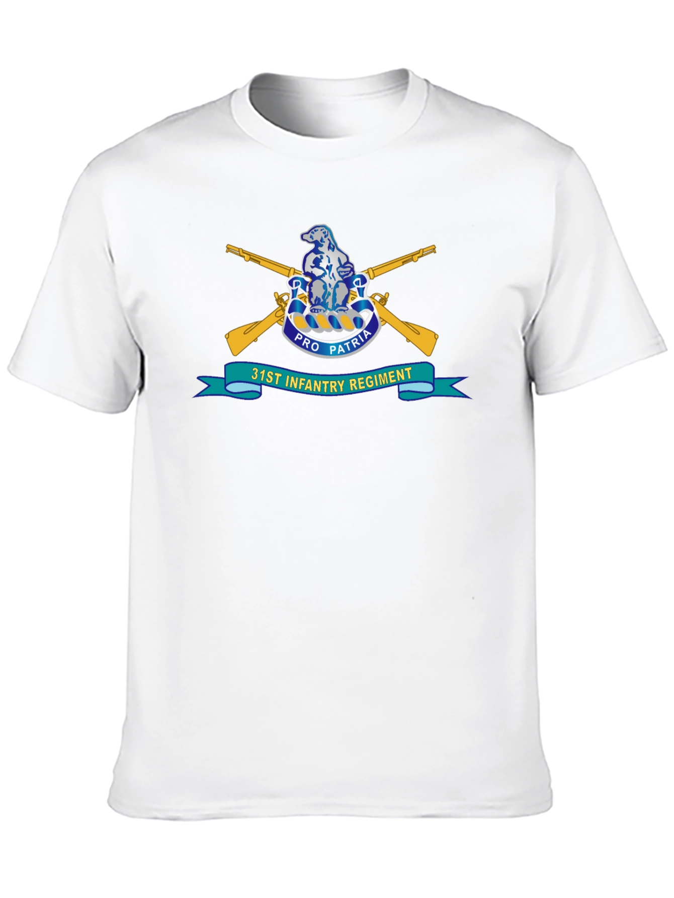 31st Infantry Regiment T-Shirt - Black