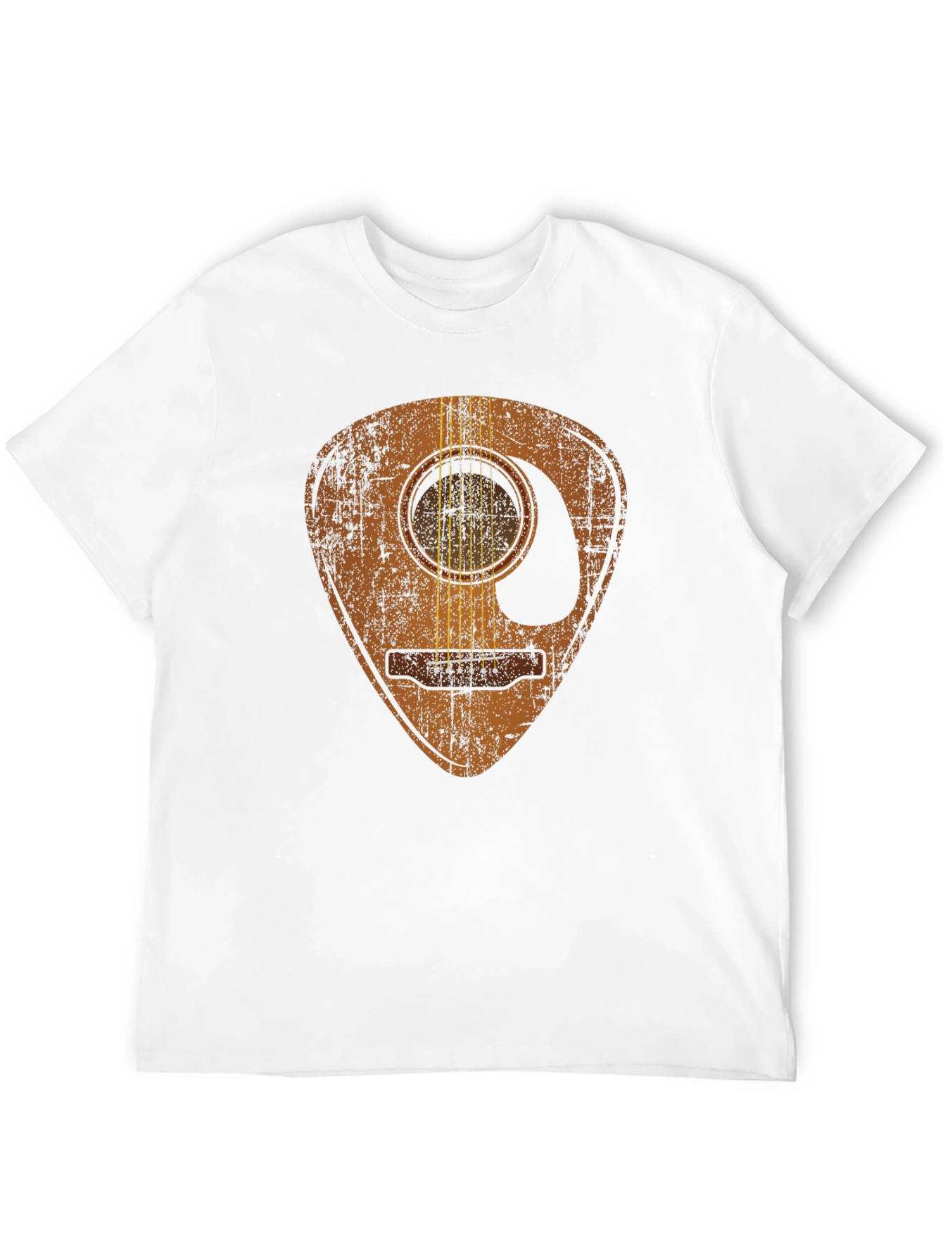 Guitar Pick Acoustic Graphic Tee