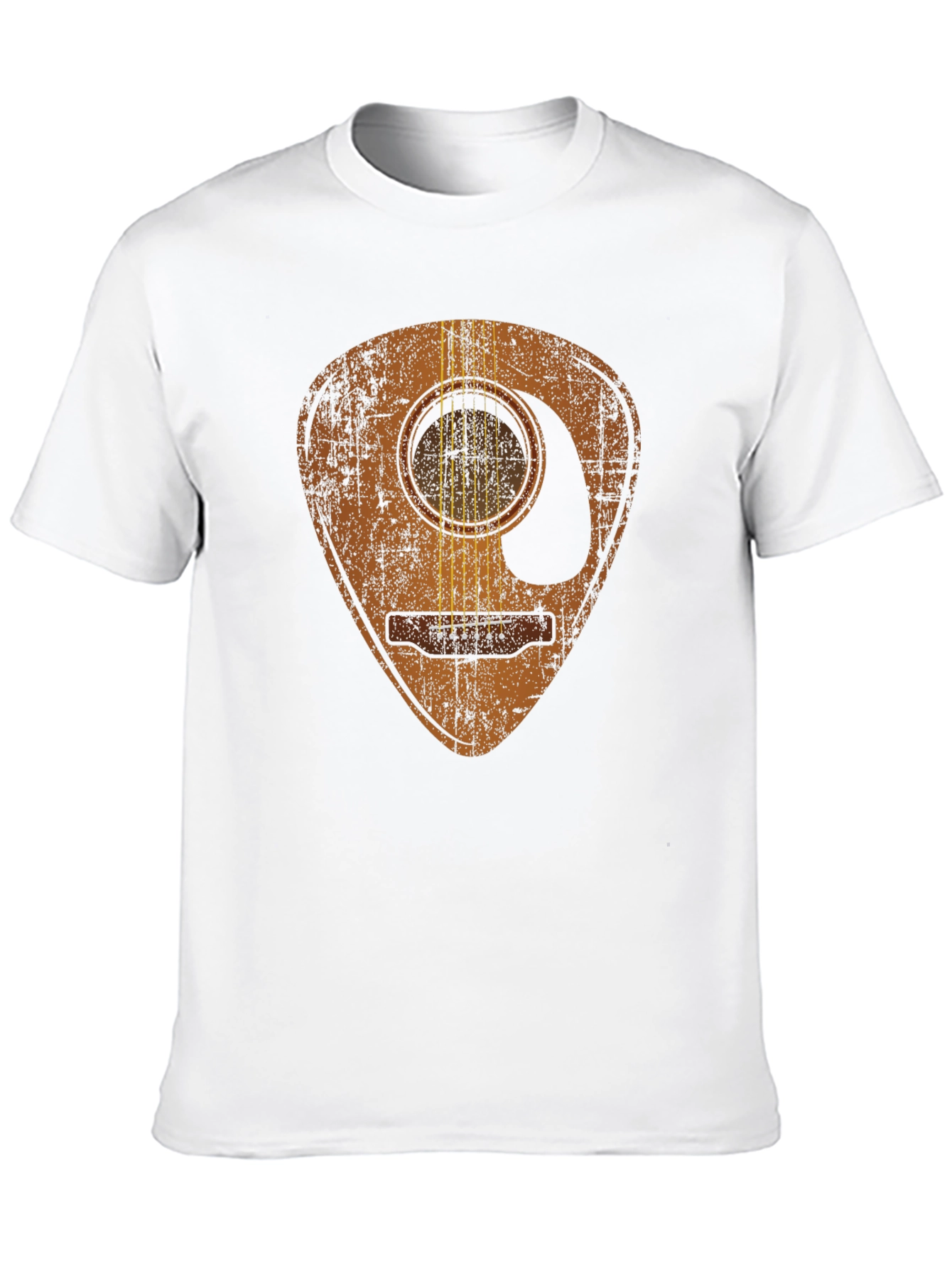 Guitar Pick Acoustic Graphic Tee