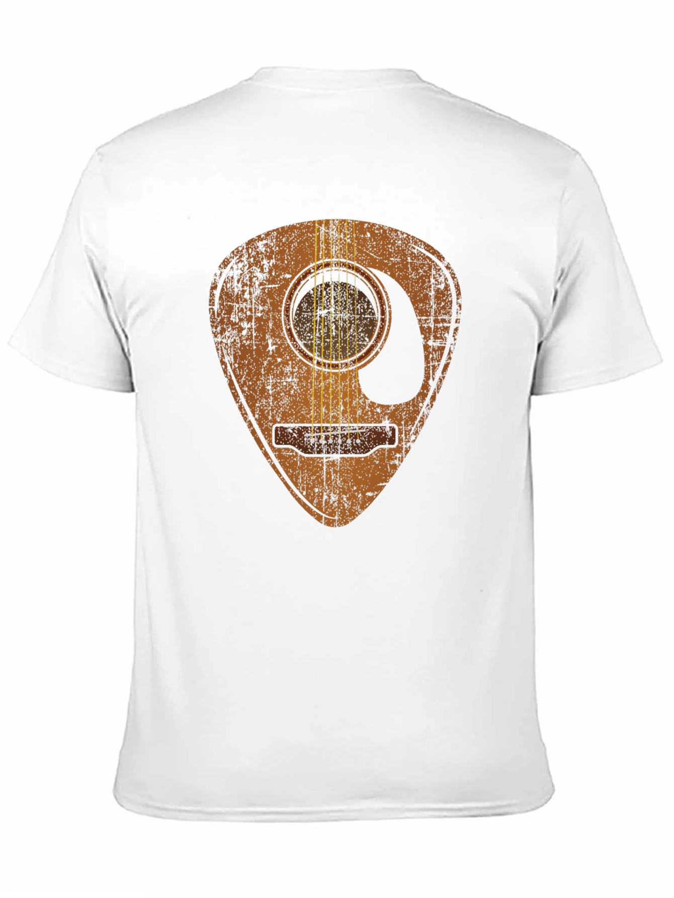 Guitar Pick Acoustic Graphic Tee