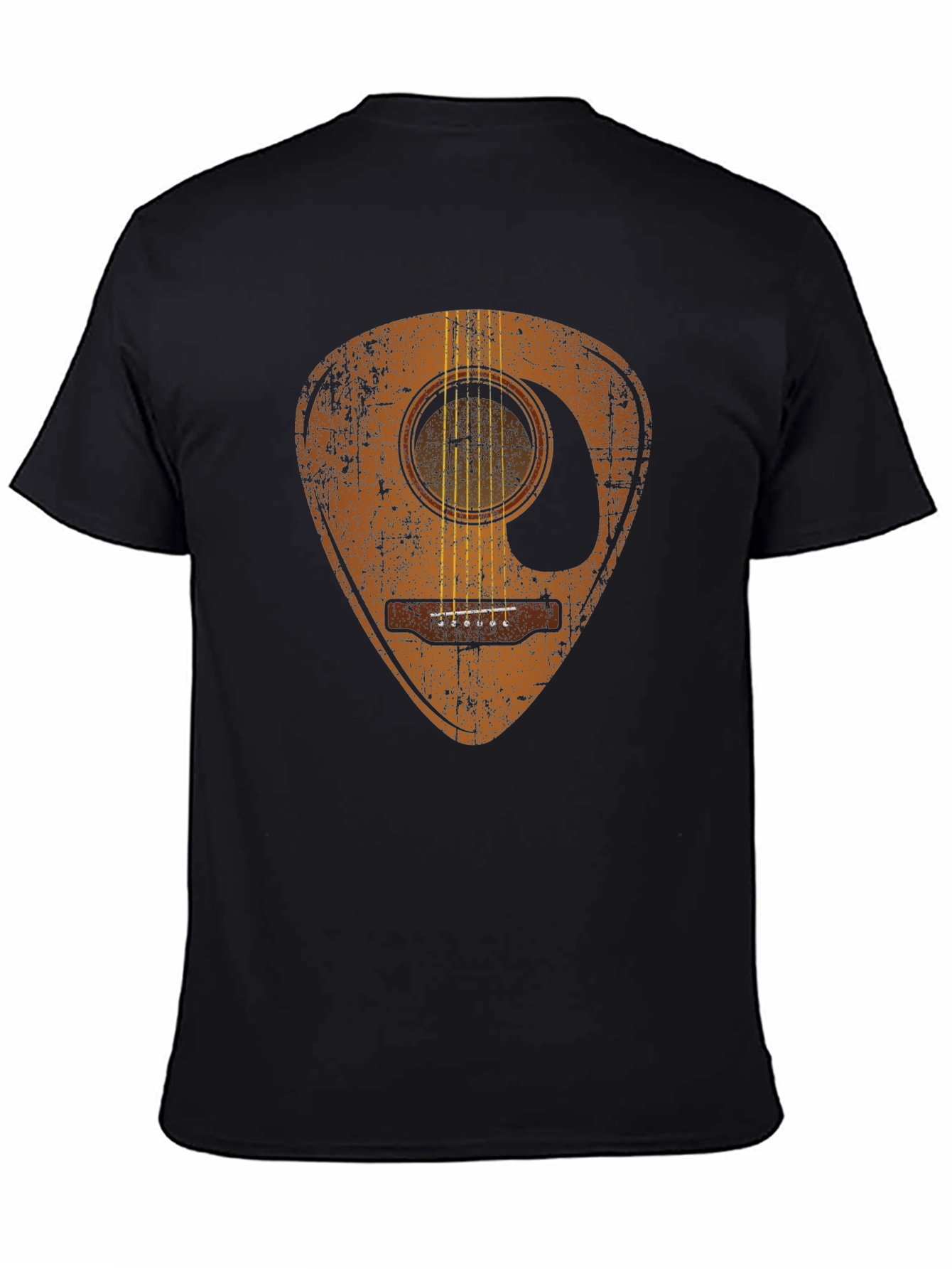 Guitar Pick Acoustic Graphic Tee