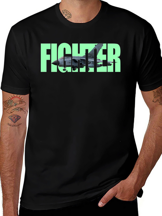 Fighter Jet Graphic T-Shirt