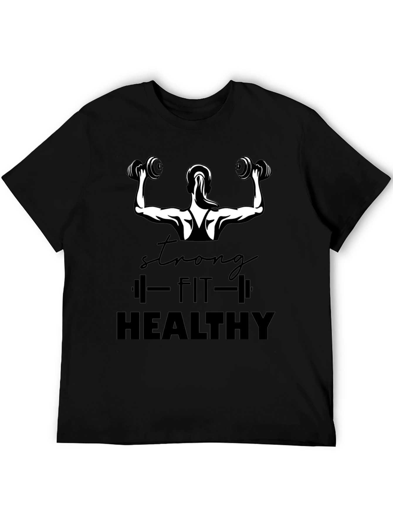 Strong Fit Healthy Workout T-Shirt