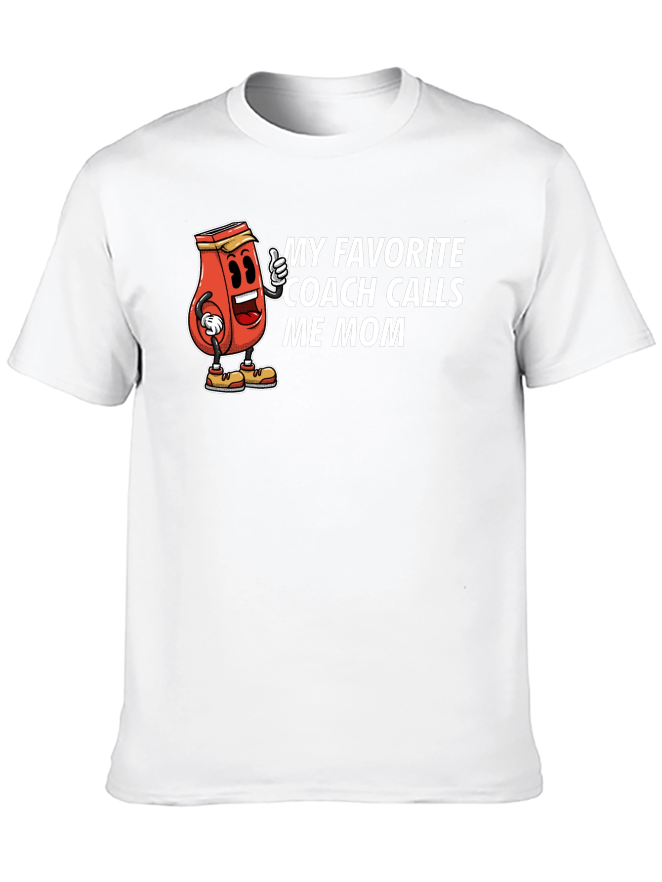 My Favorite Coach Calls Me Mom Graphic Tee