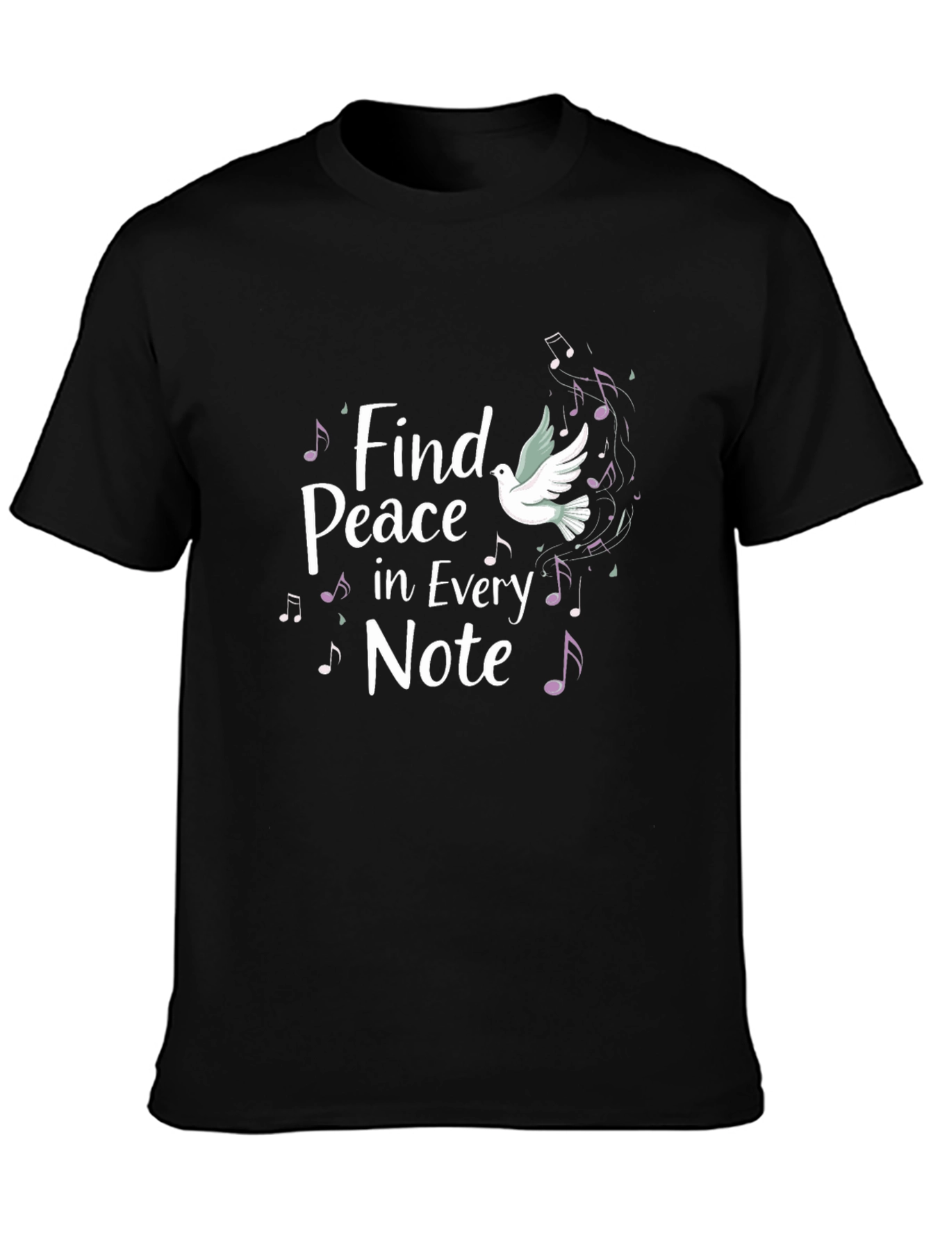 Find Peace in Every Note Graphic T-Shirt