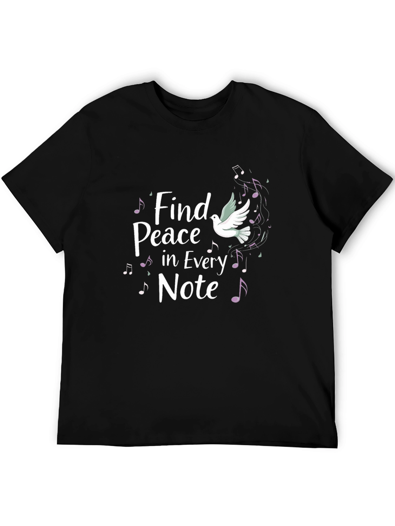 Find Peace in Every Note Graphic T-Shirt