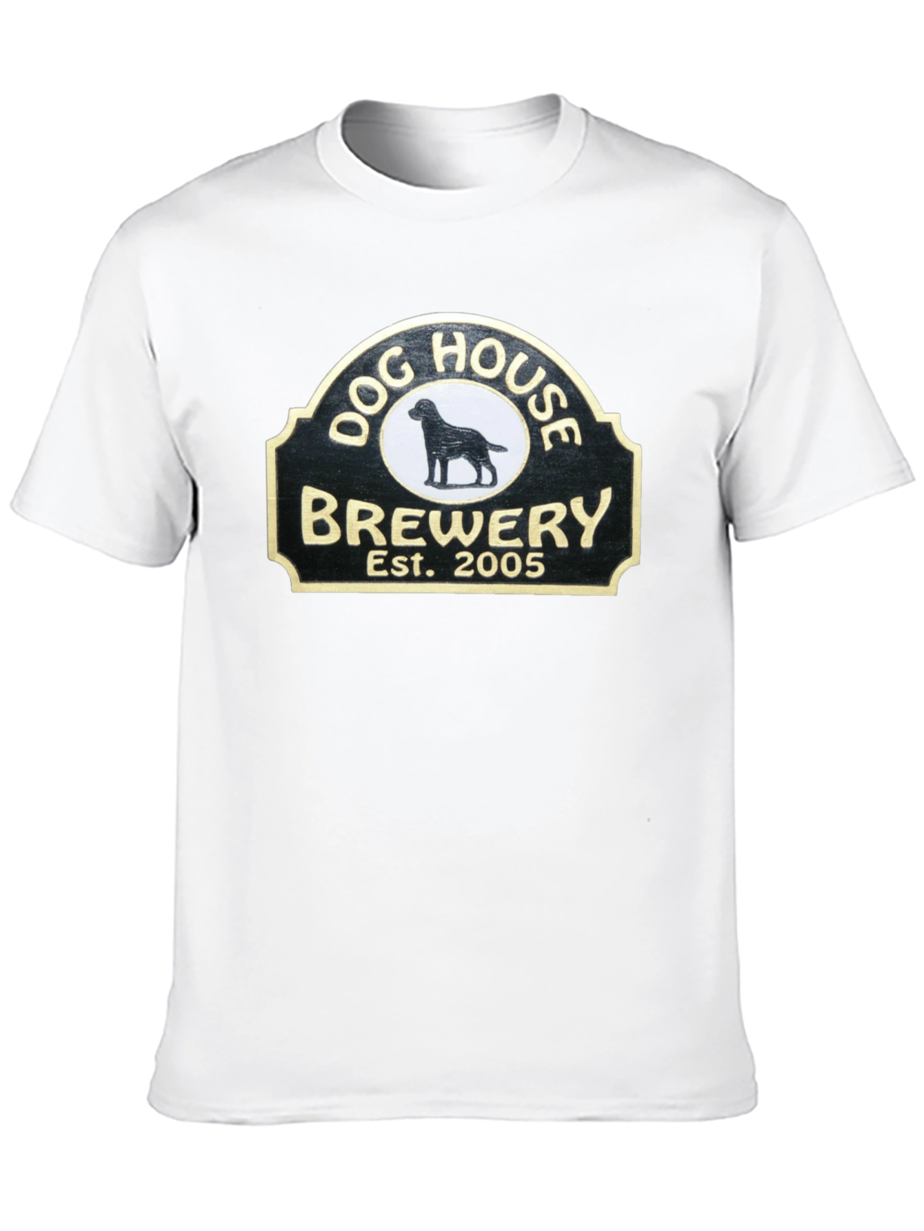 Dog House Brewery T-Shirt - Est. 2005 Black Tee