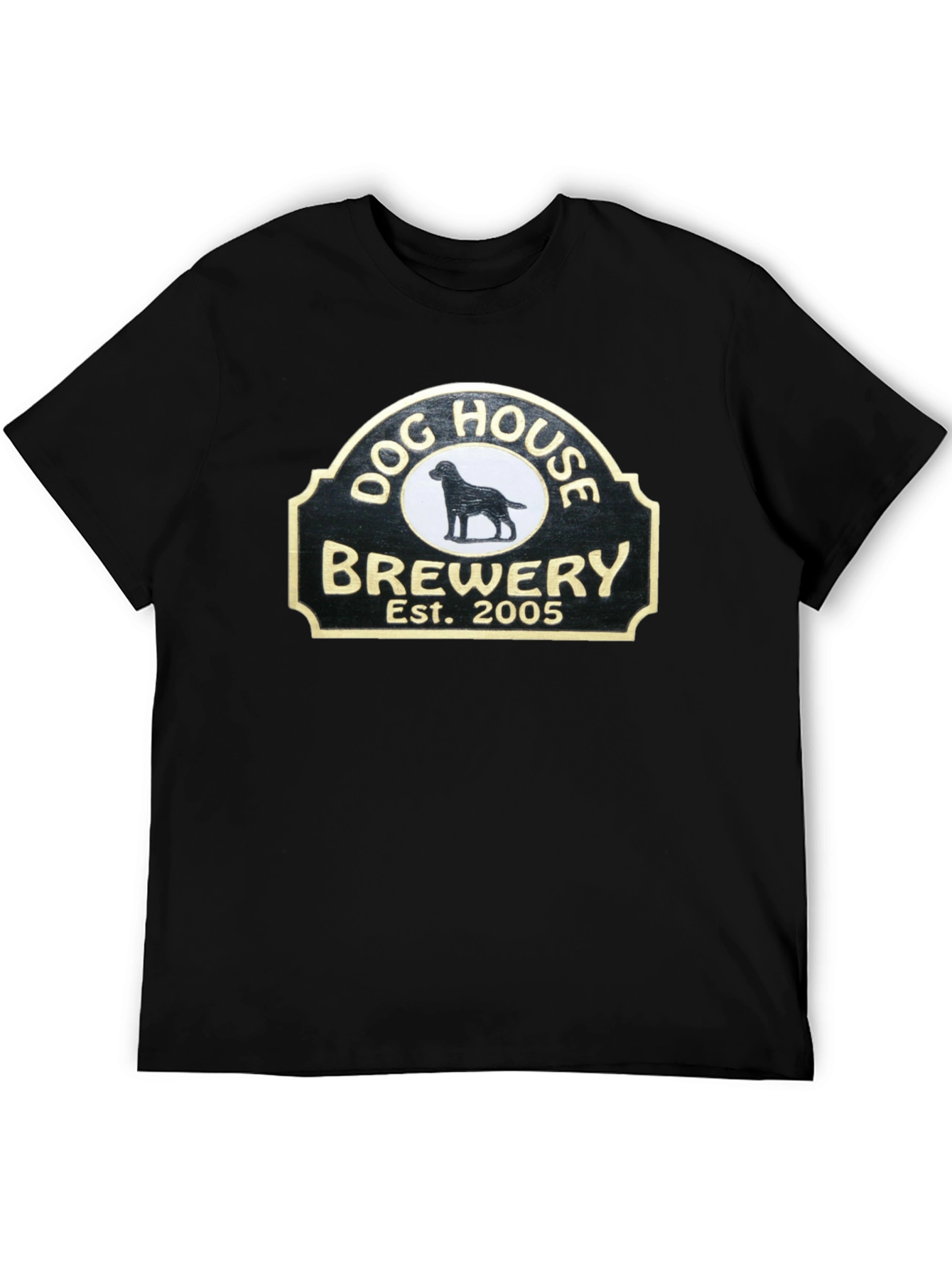 Dog House Brewery T-Shirt - Est. 2005 Black Tee