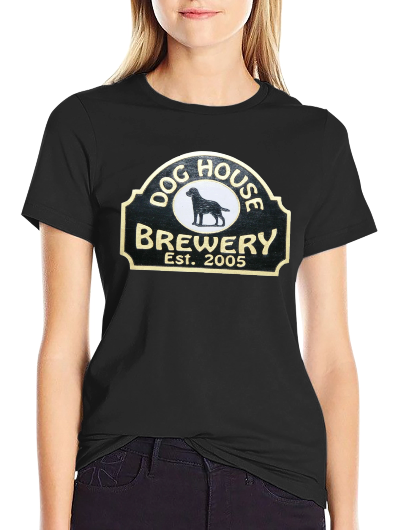 Dog House Brewery T-Shirt - Est. 2005 Black Tee