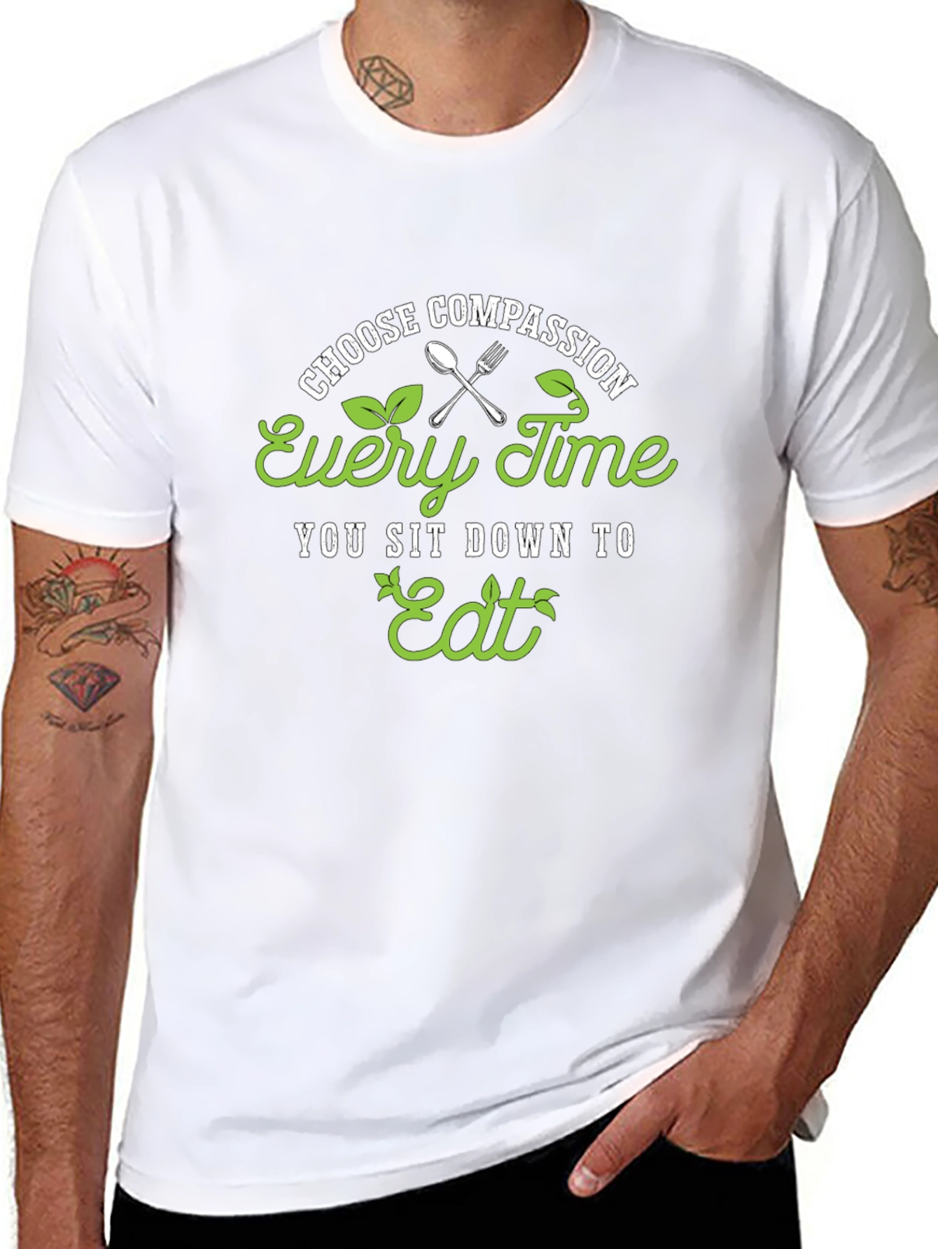 Vegan Lifestyle T-Shirt - Choose Compassion