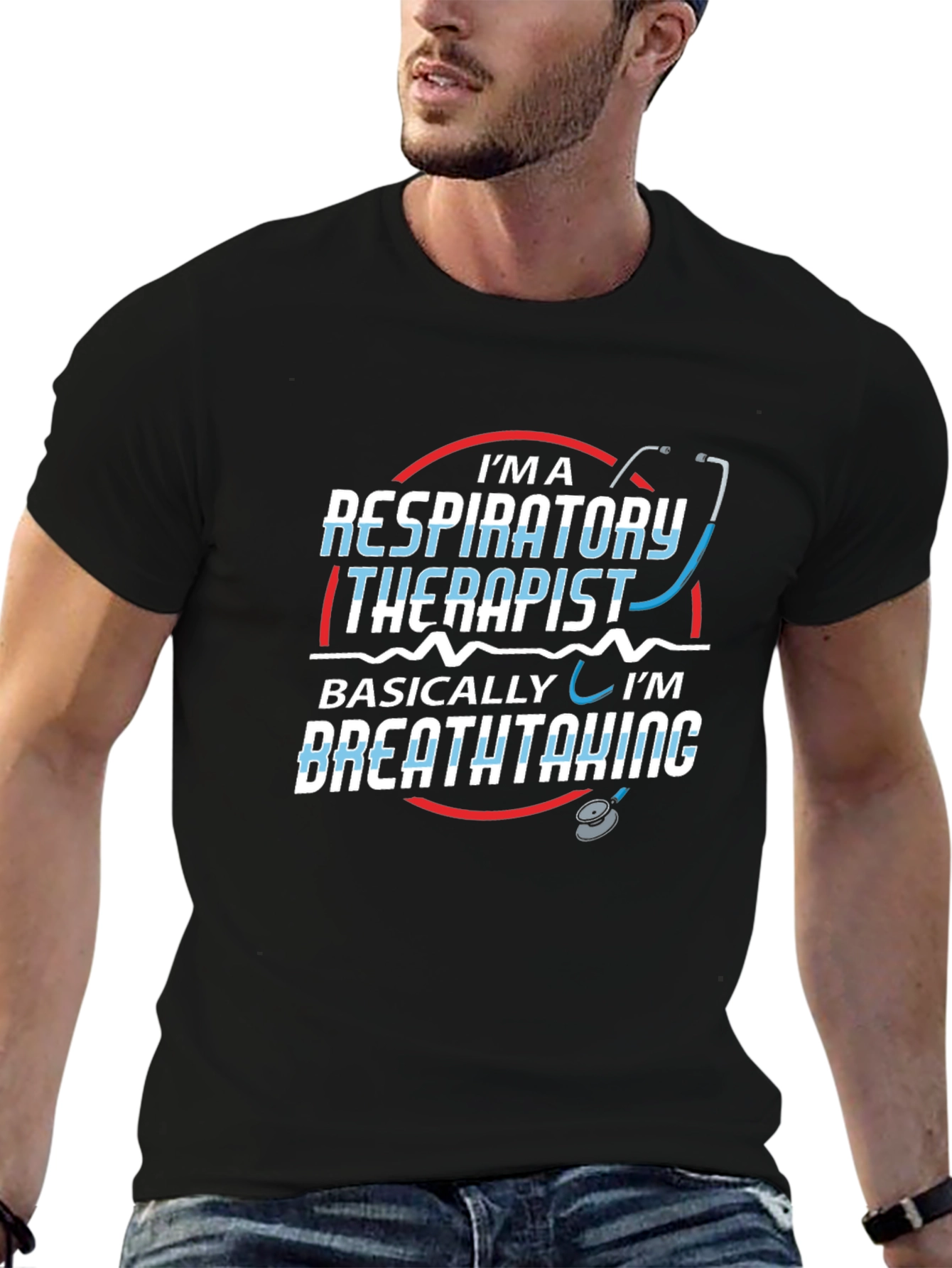 Respiratory Therapist Breathtaking Graphic Tee