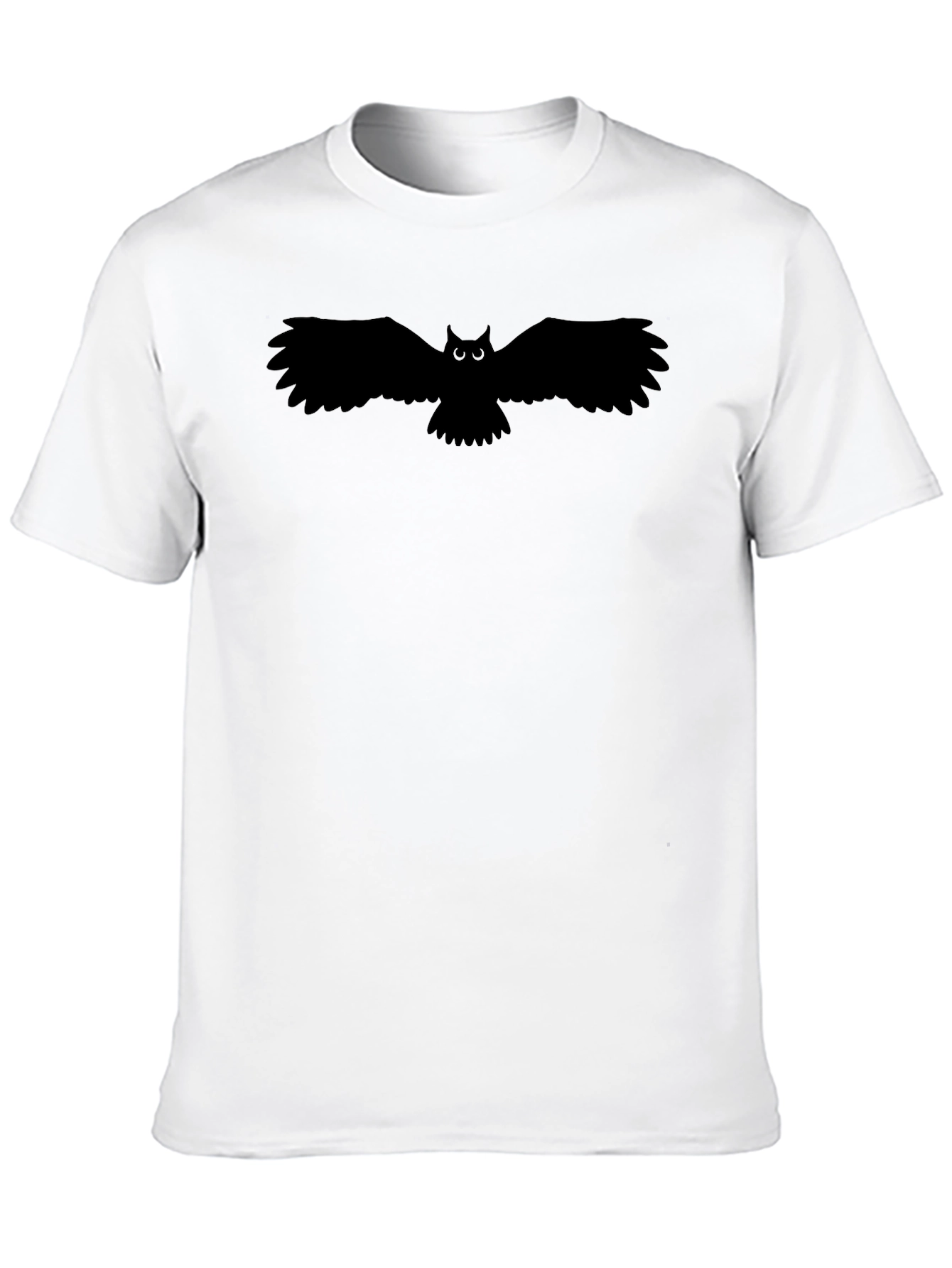 Black Owl Graphic T-Shirt