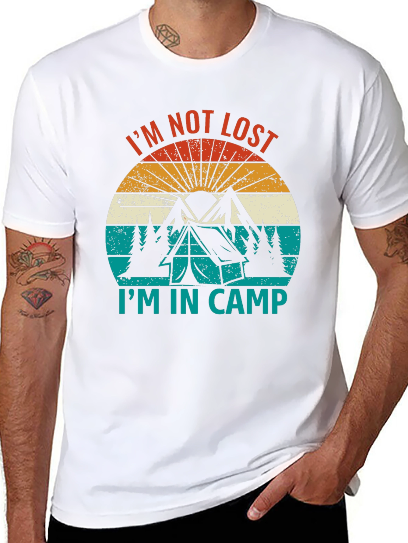 Im Not Lost Im In Camp T-Shirt