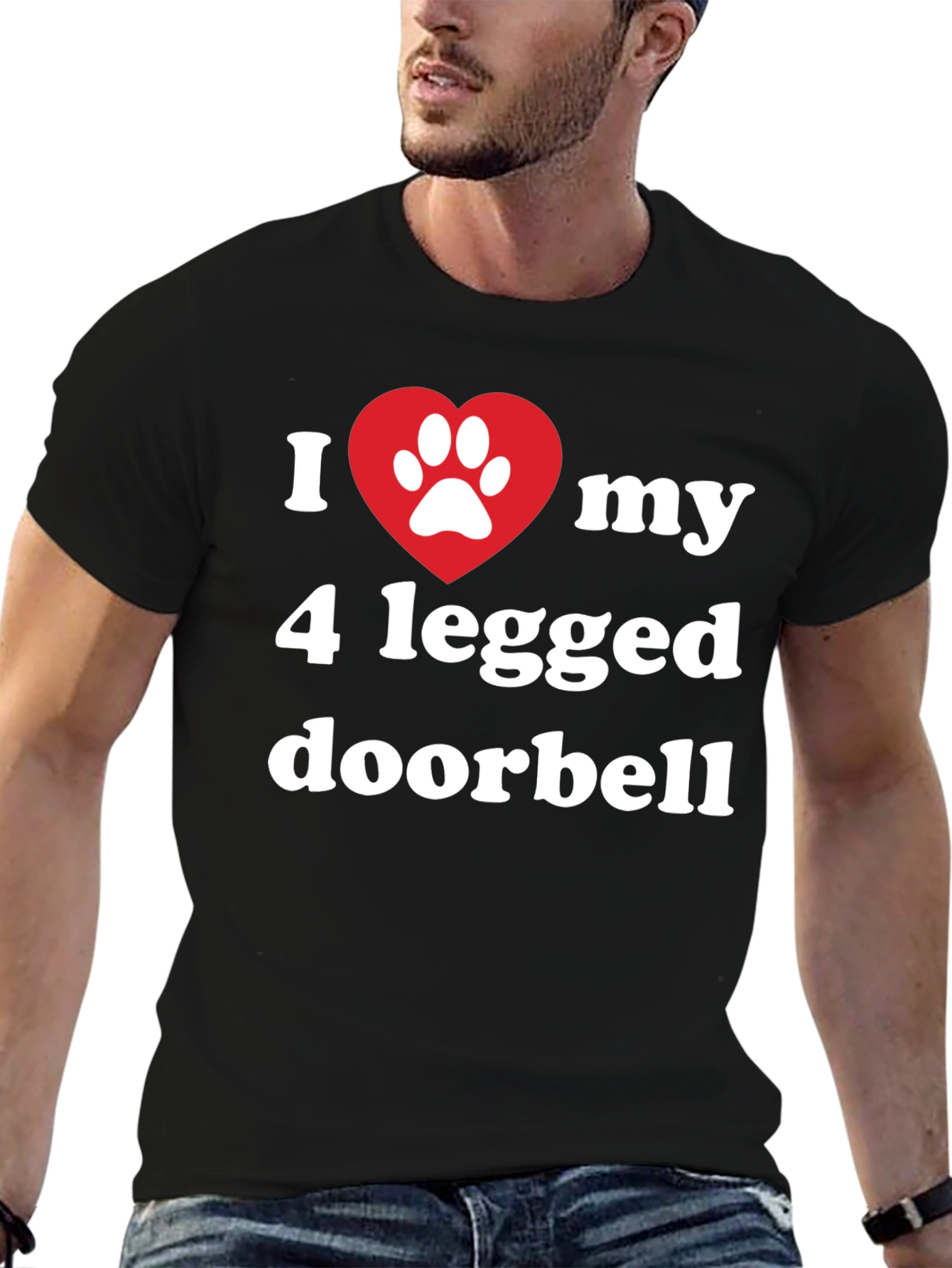 I Heart My 4 Legged Doorbell T-Shirt