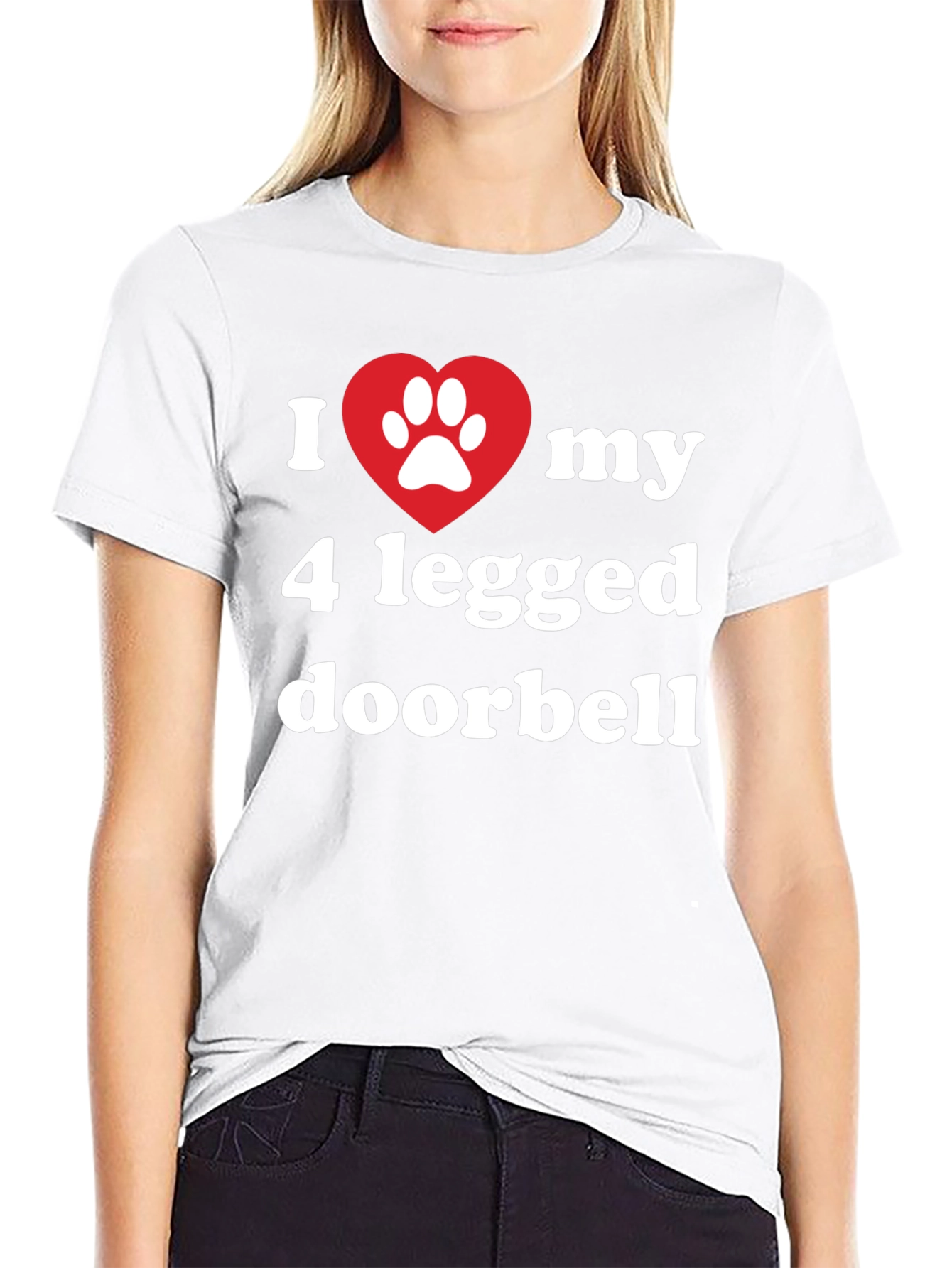 I Heart My 4 Legged Doorbell T-Shirt