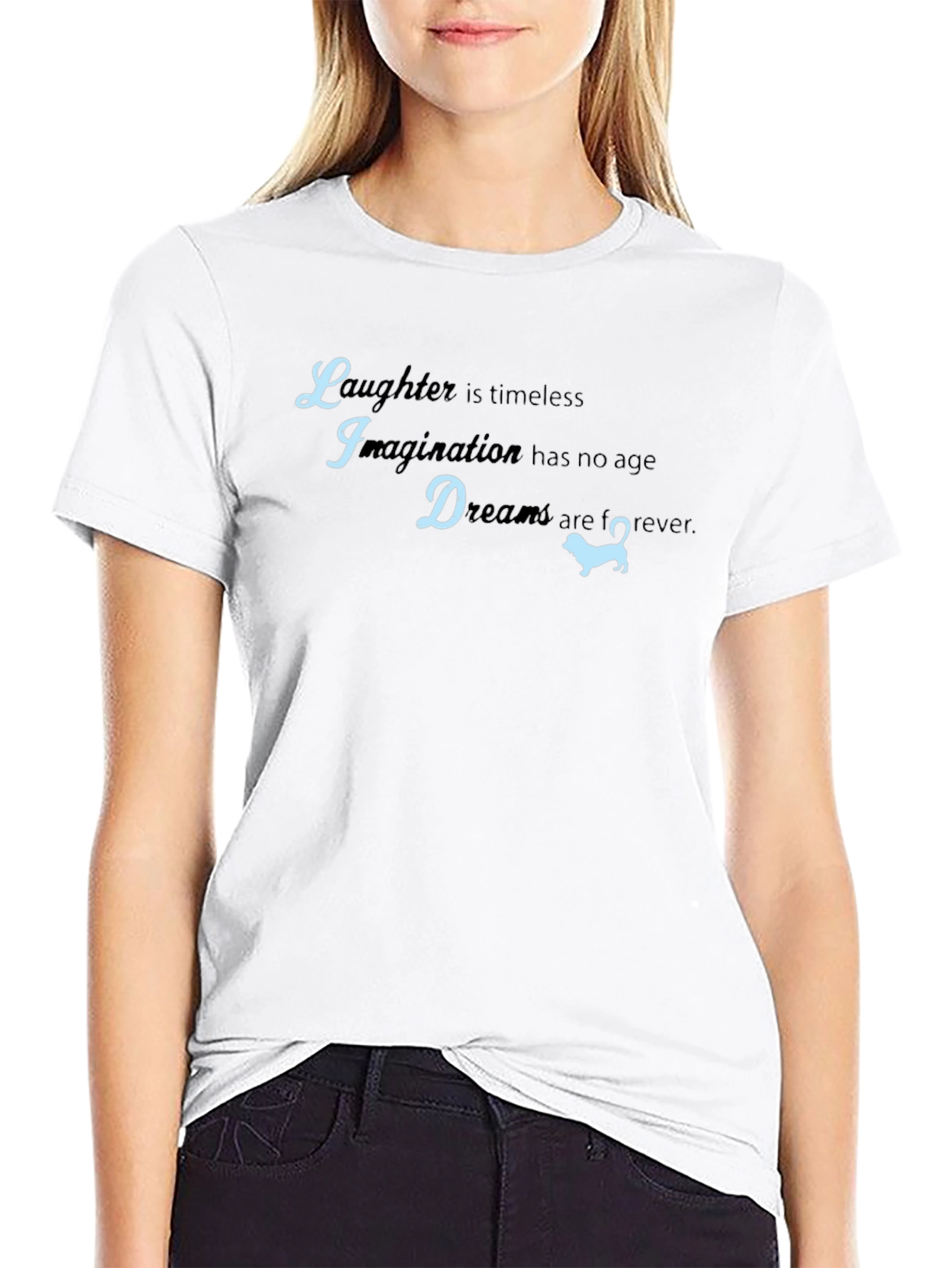 Timeless Dreams Graphic T-Shirt - Black