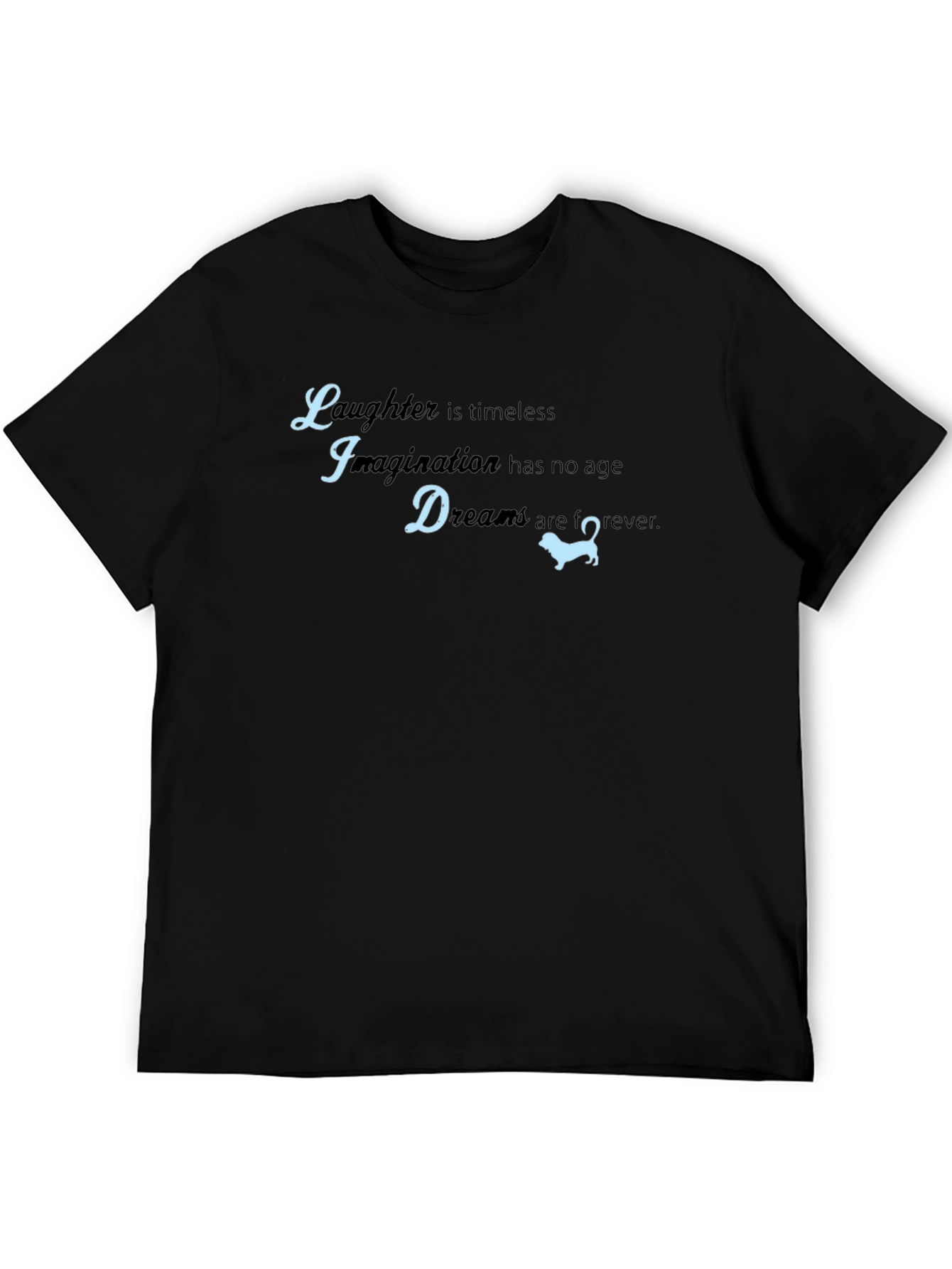 Timeless Dreams Graphic T-Shirt - Black