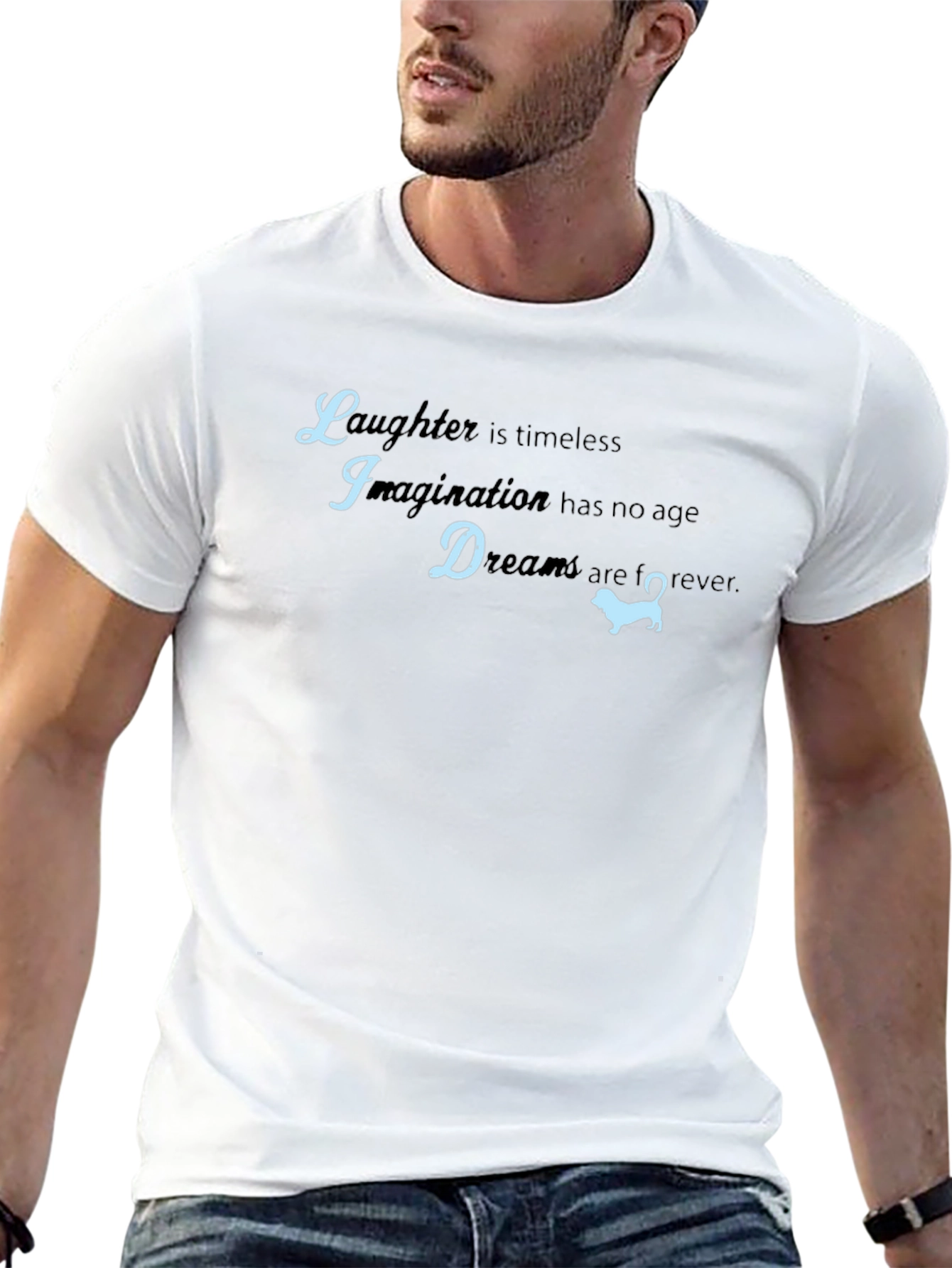 Timeless Dreams Graphic T-Shirt - Black