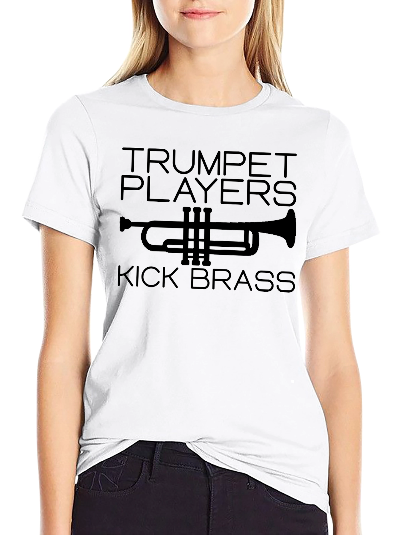 Trumpet Players Kick Brass T-Shirt