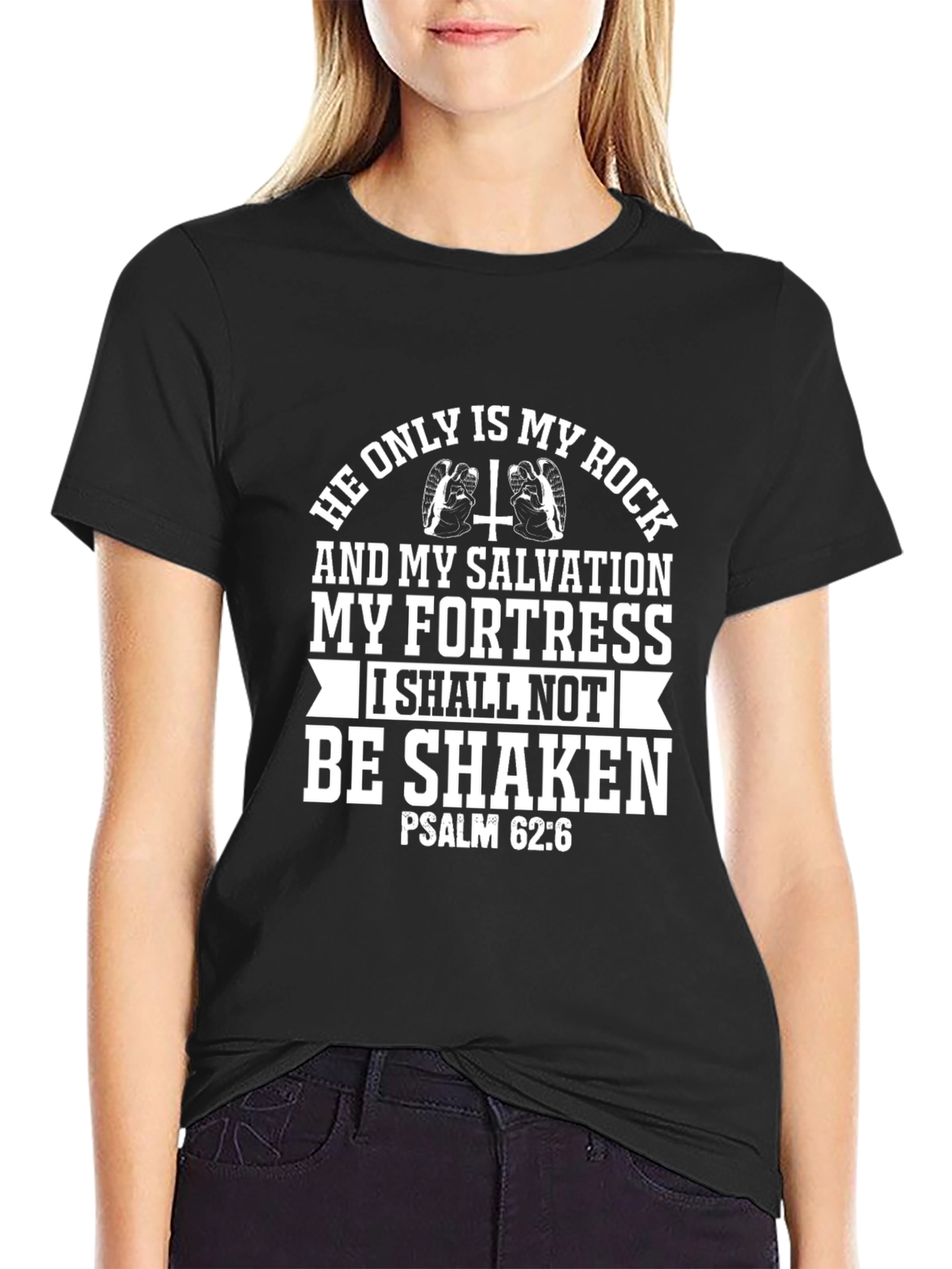 He Only Is My Rock Christian T-Shirt
