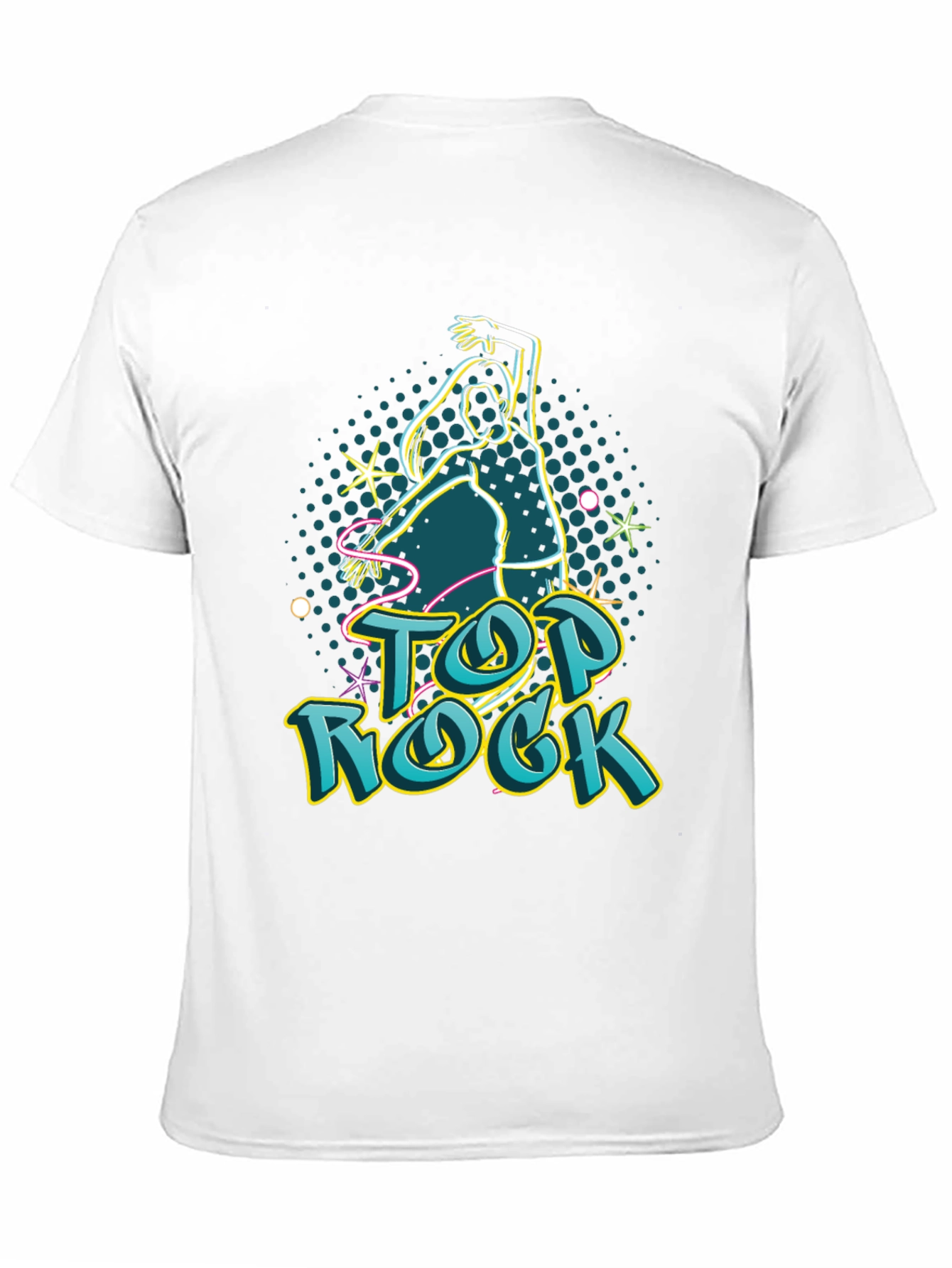 Top Rock Dance Tee - Stylish Graphic Print Shirt