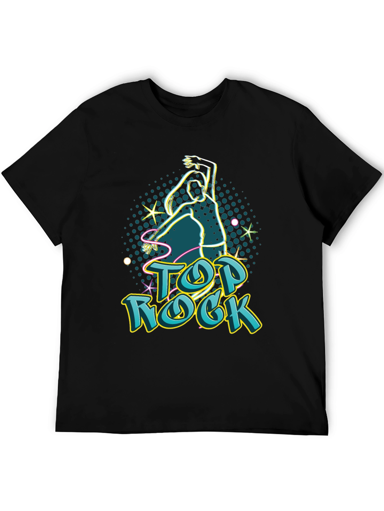 Top Rock Dance Tee - Stylish Graphic Print Shirt