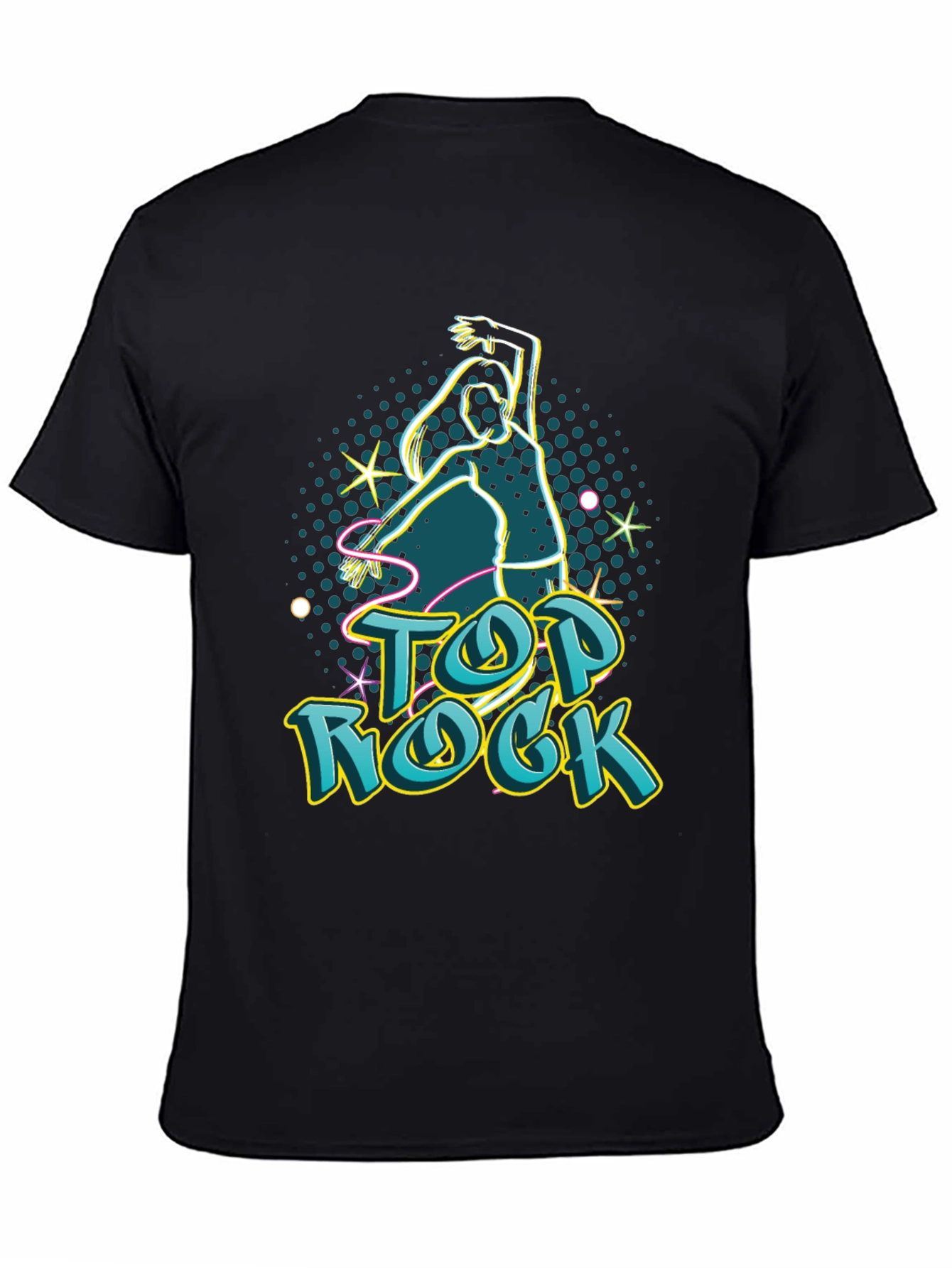 Top Rock Dance Tee - Stylish Graphic Print Shirt