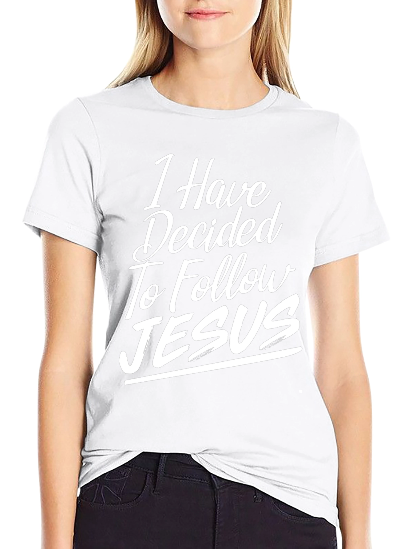 I Have Decided To Follow Jesus Graphic Tee