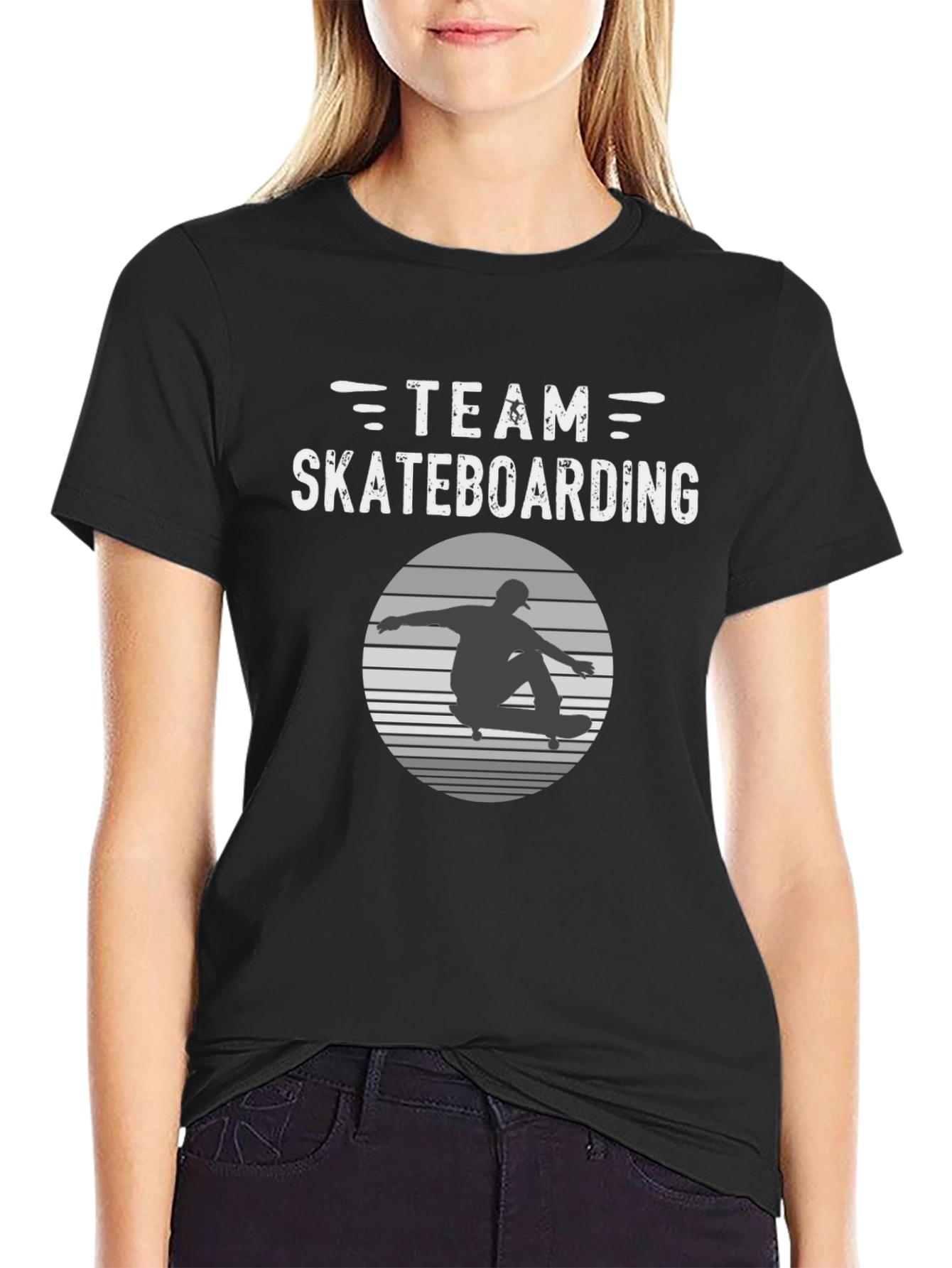 Team Skateboarding Graphic T-Shirt