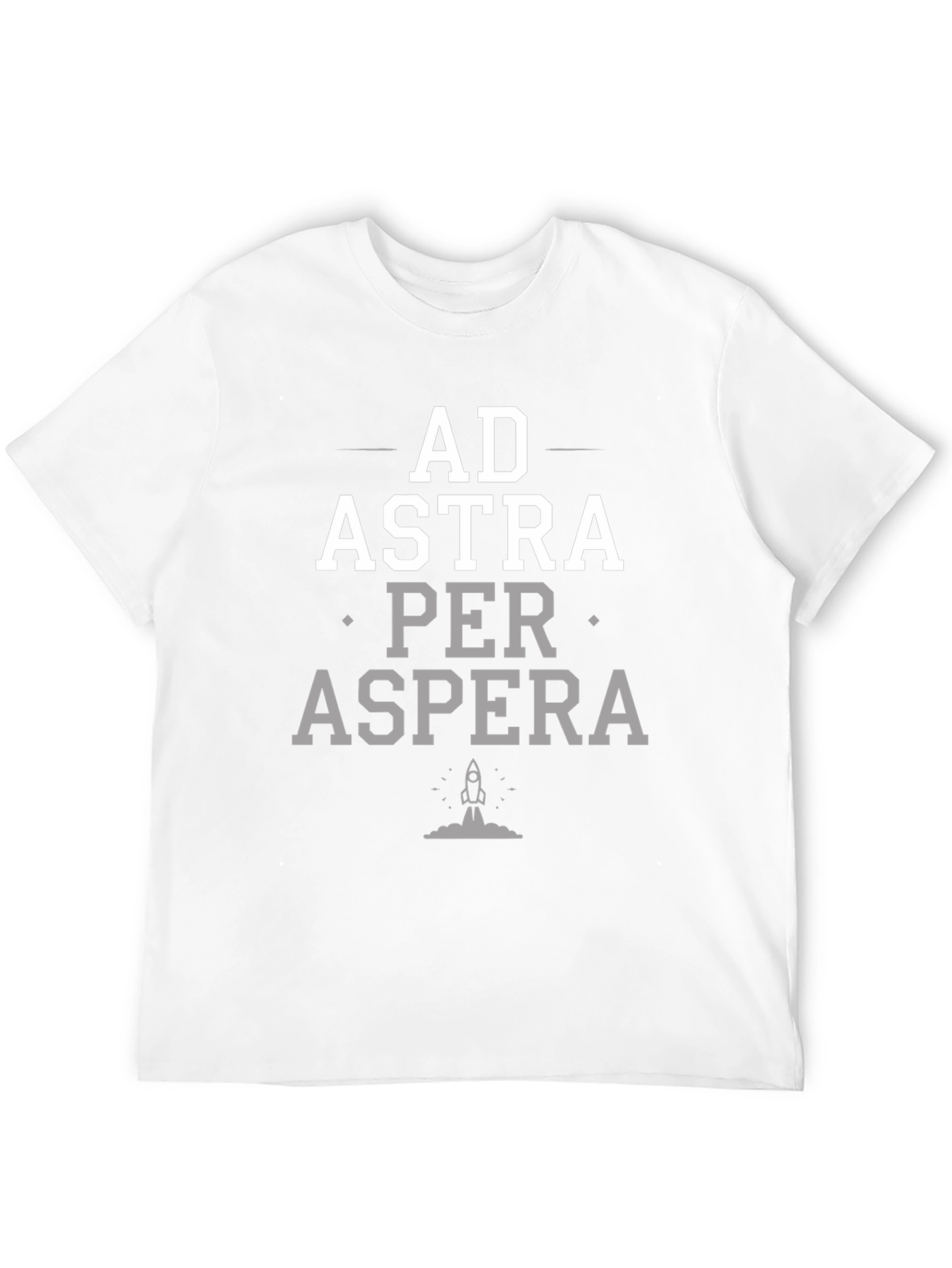 Ad Astra Per Aspera T-Shirt - Space & Perseverance
