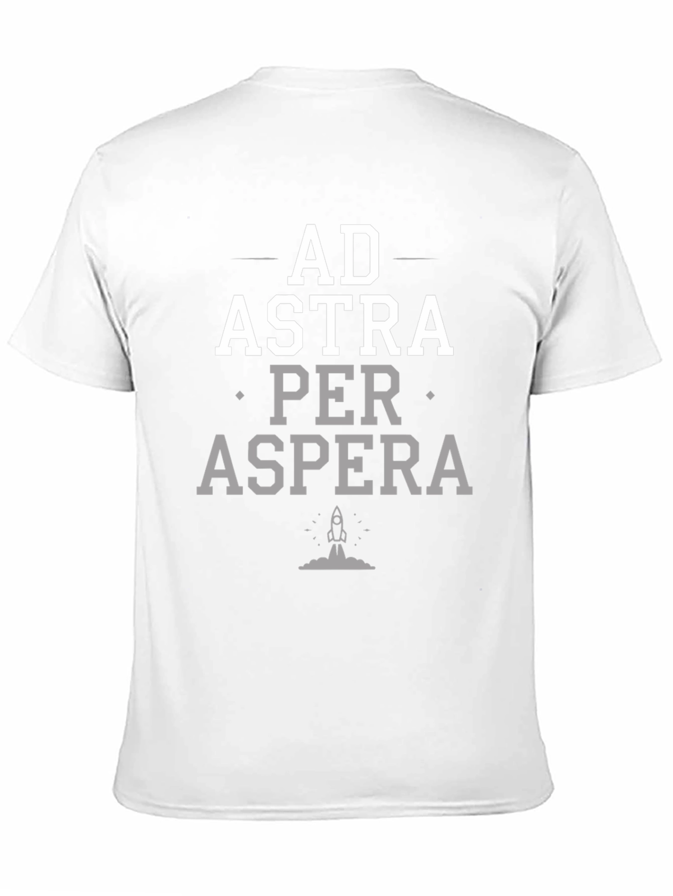 Ad Astra Per Aspera T-Shirt - Space & Perseverance