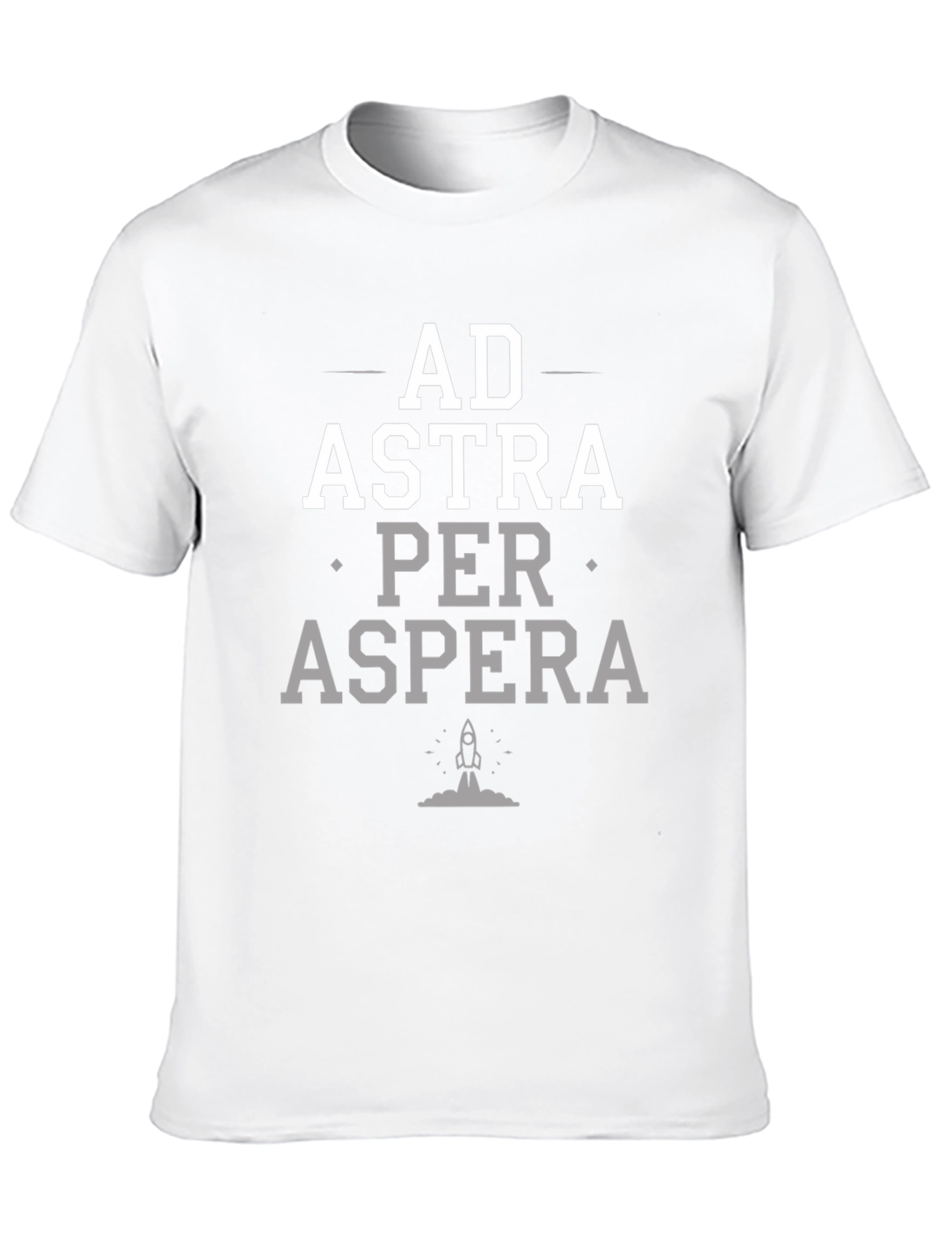 Ad Astra Per Aspera T-Shirt - Space & Perseverance
