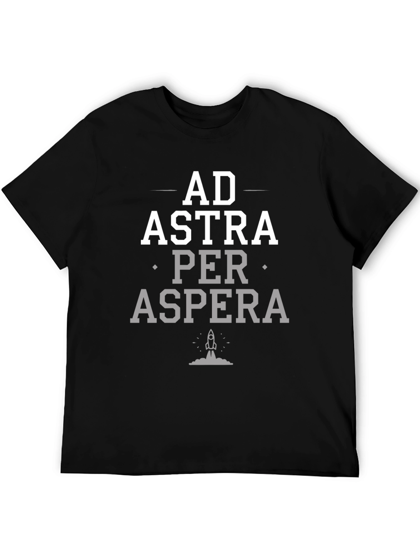 Ad Astra Per Aspera T-Shirt - Space & Perseverance