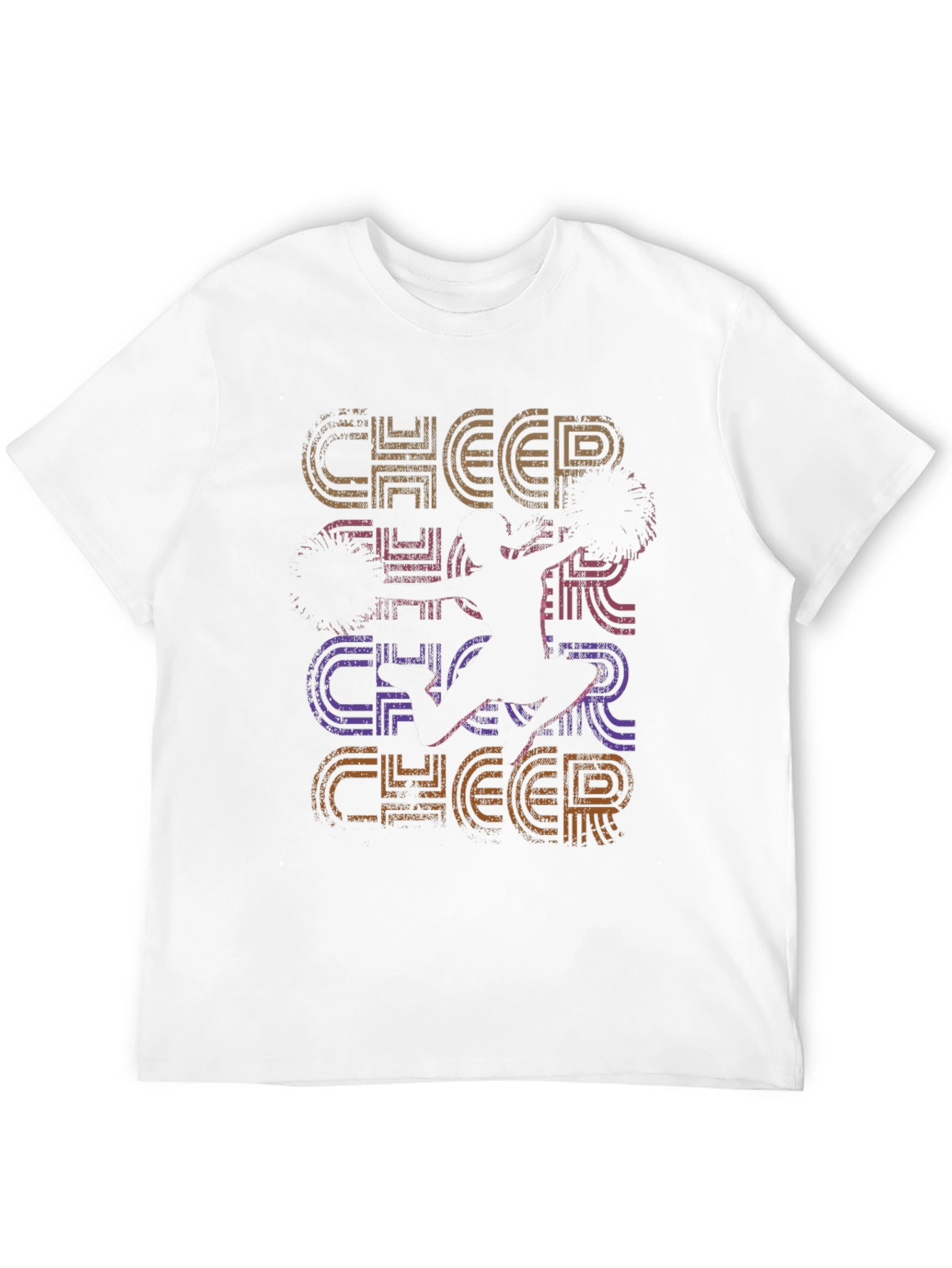 Retro Cheerleader Graphic T-Shirt