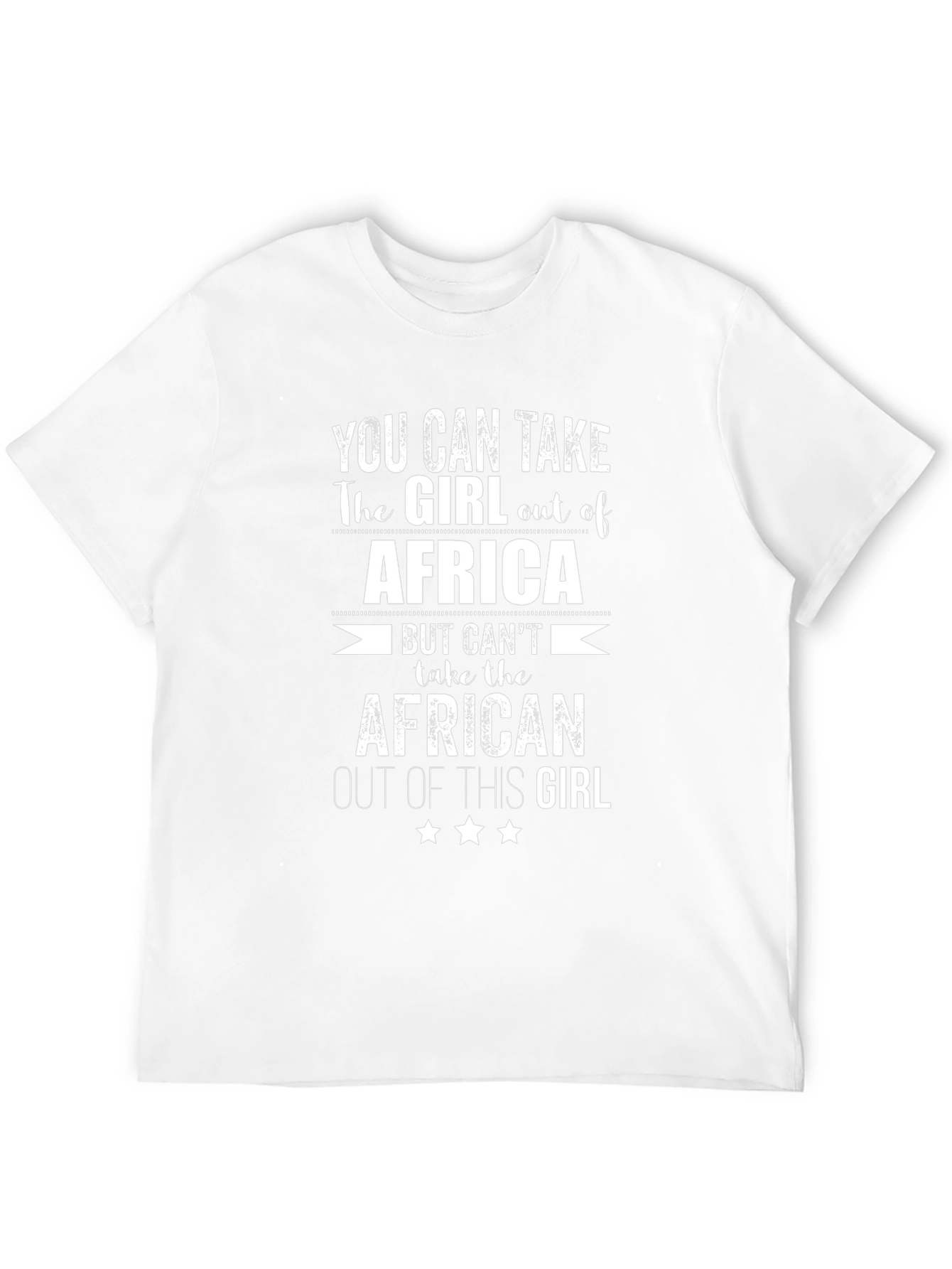 African Girl T-Shirt - Stylish Graphic Tee