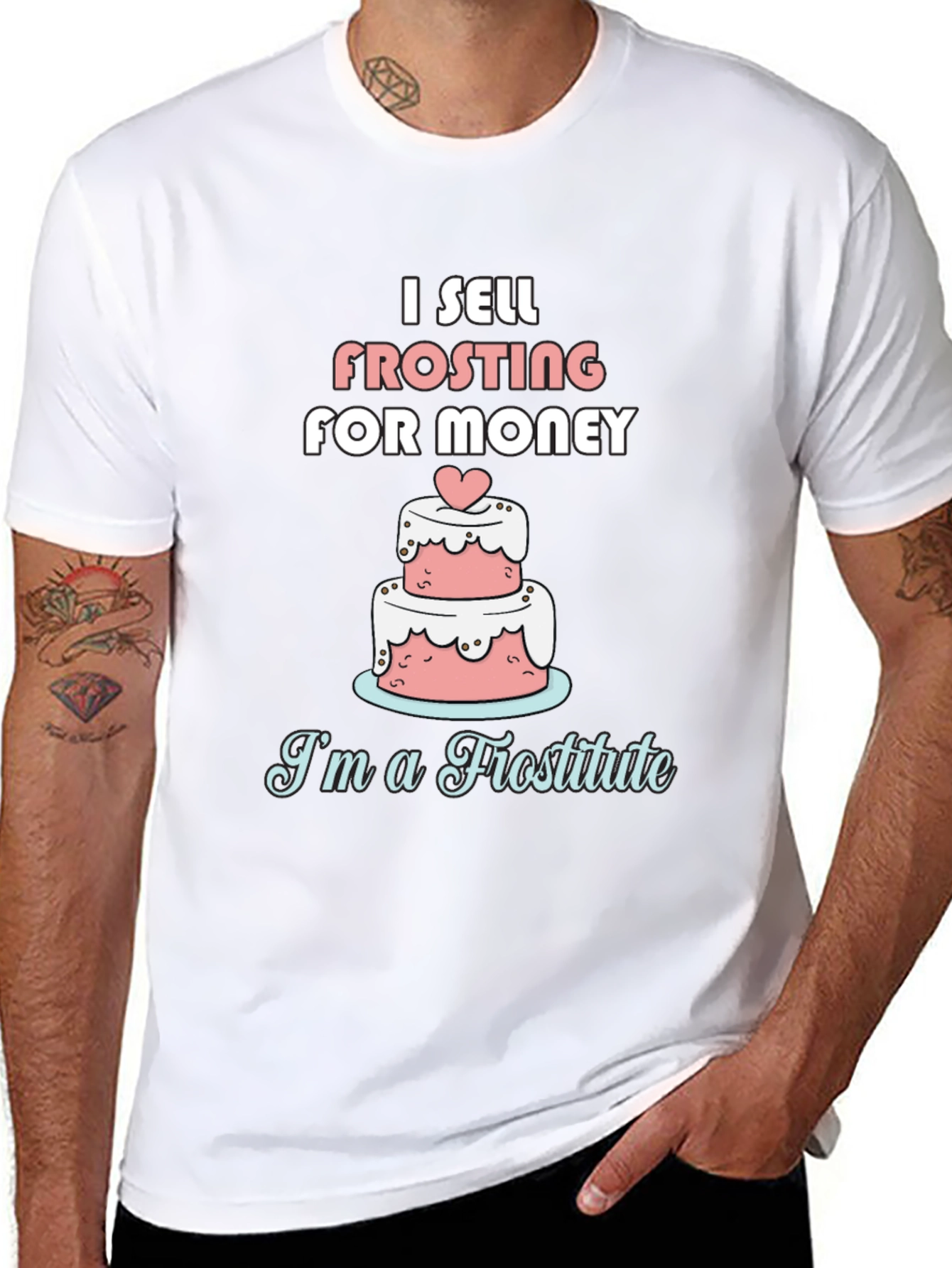 I Sell Frosting for Money Funny T-Shirt