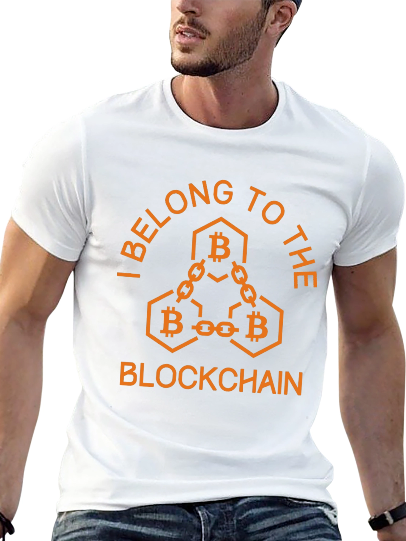 I Belong to the Blockchain Graphic T-Shirt