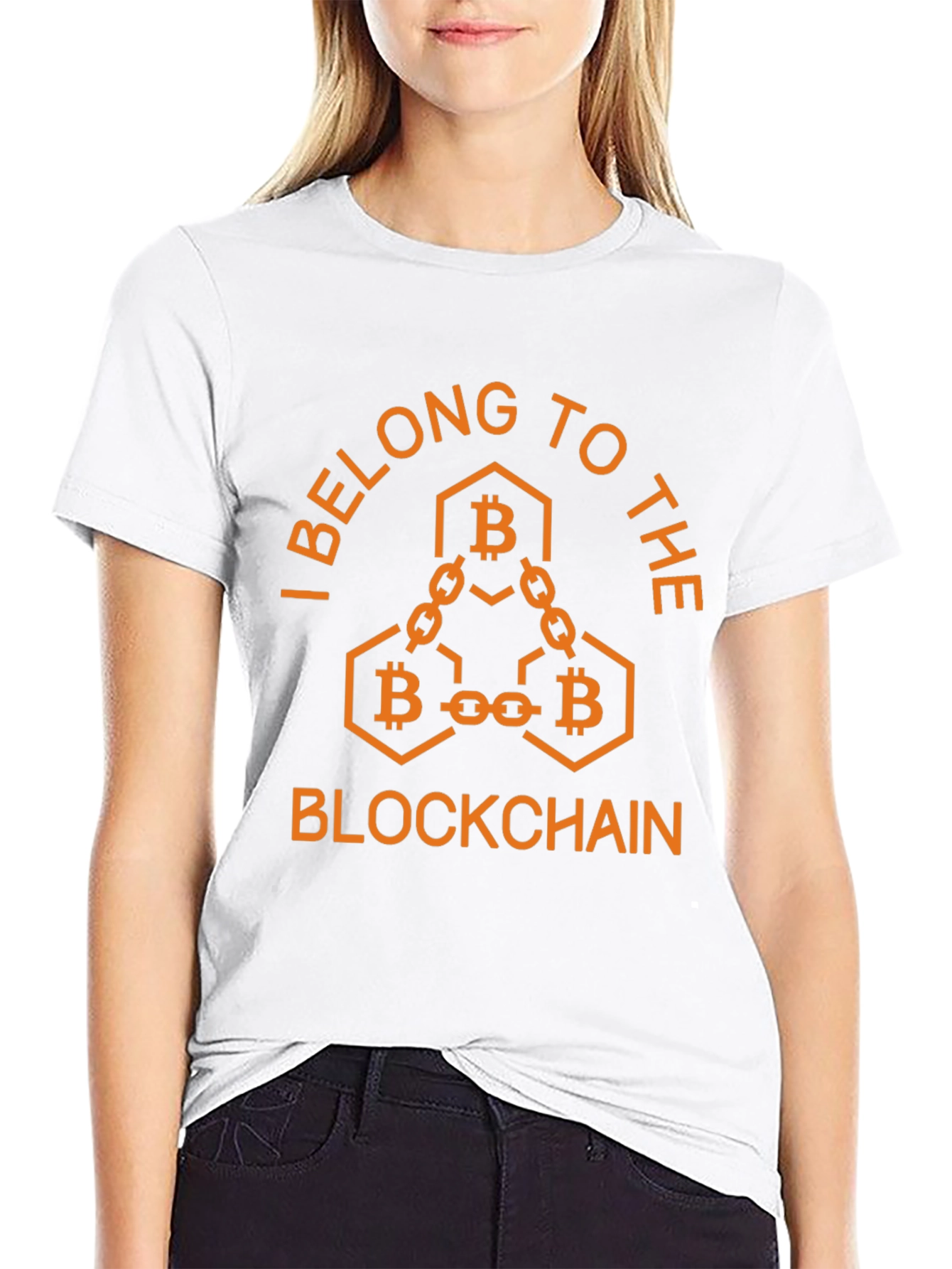 I Belong to the Blockchain Graphic T-Shirt