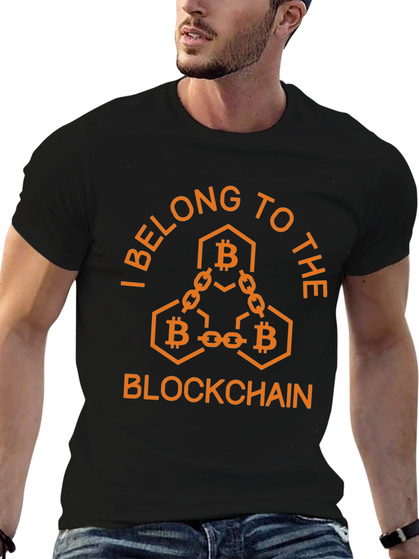 I Belong to the Blockchain Graphic T-Shirt
