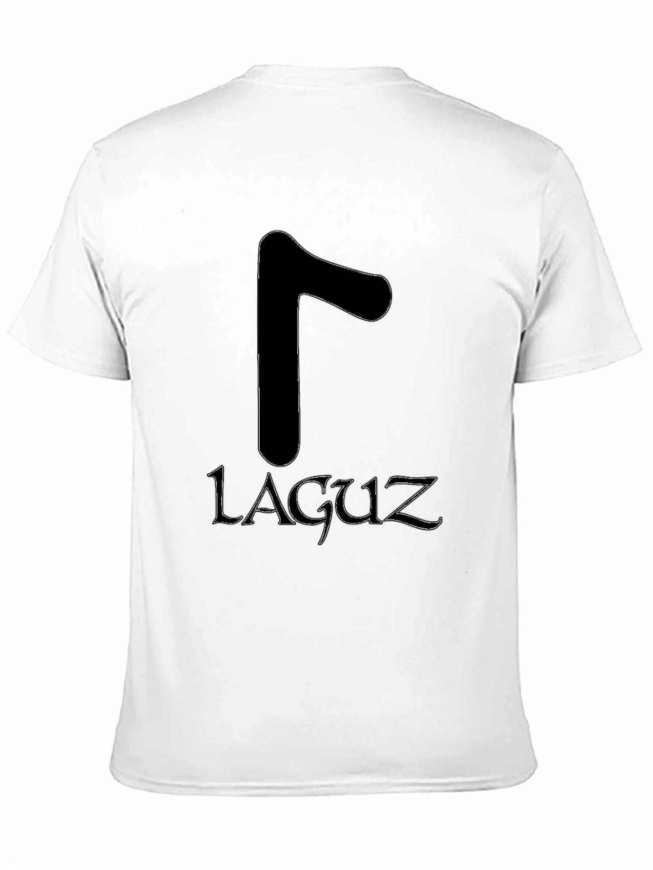 Laguz Rune T-Shirt - Viking Symbol Shirt