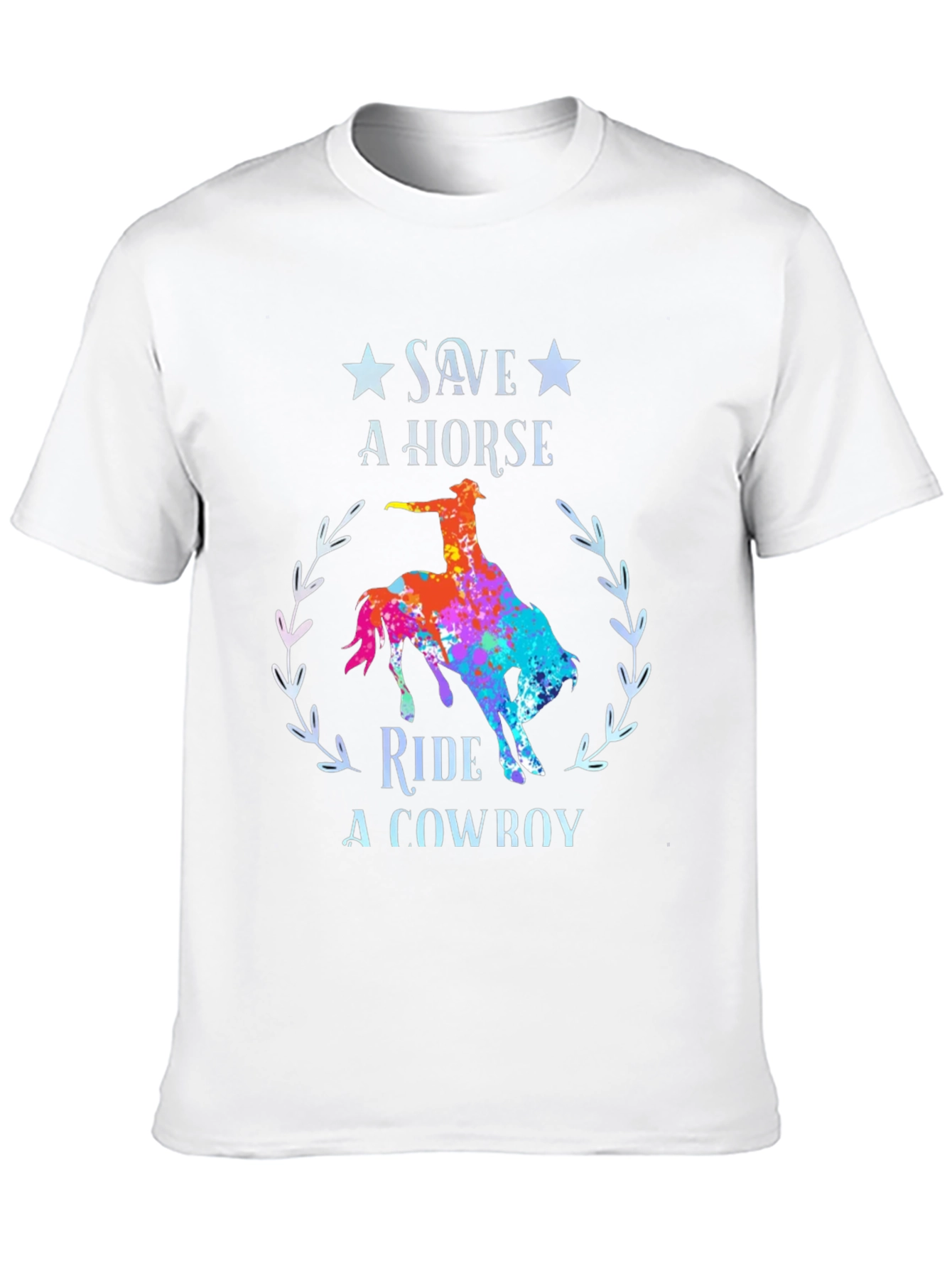 Save a Horse Ride a Cowboy Graphic Tee