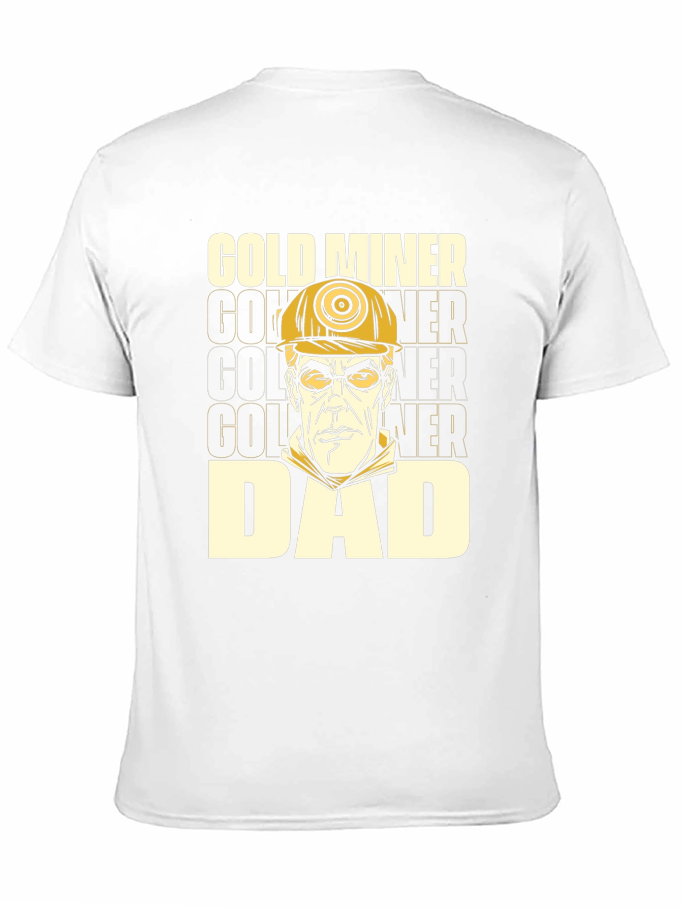 Gold Miner Dad T-Shirt - Funny Fathers Day Gift